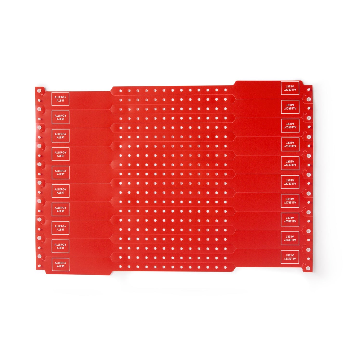 Sentry® SuperBand® Identification Wristband Alert Band Permanent Snap Allergy Alert (362549_BX)