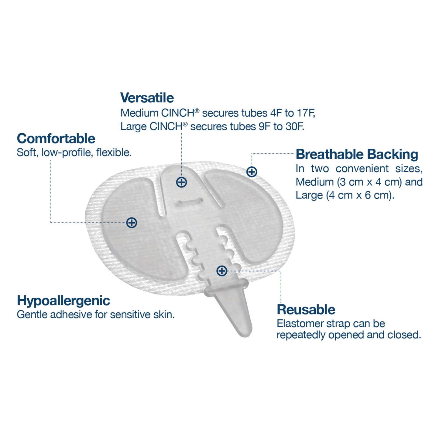 CINCH® Tube Securement Device Large (1191510_EA)