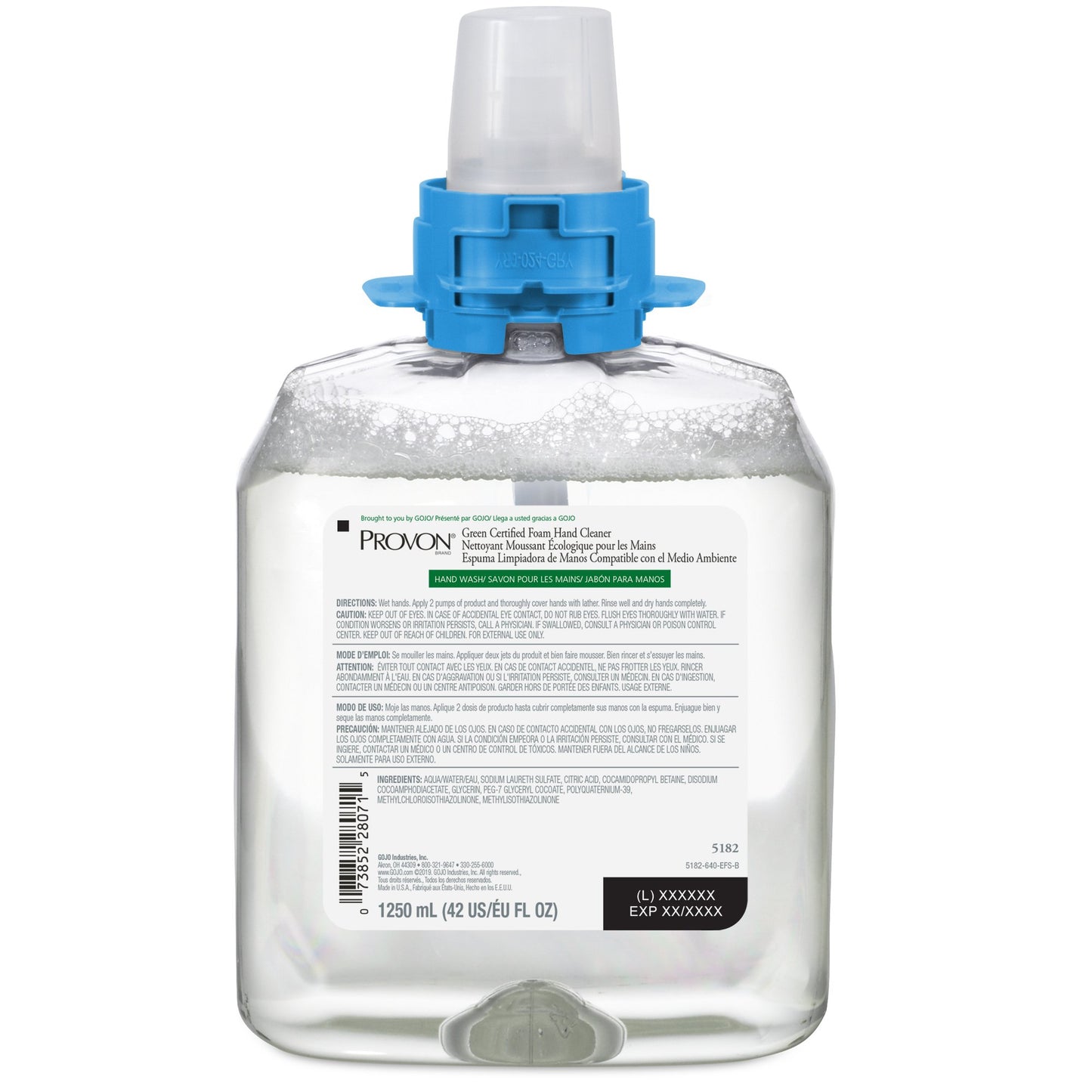 PROVON® Green Certified Soap Foaming 1,250 mL Dispenser Refill Bottle Soap Scent (1165671_CS)