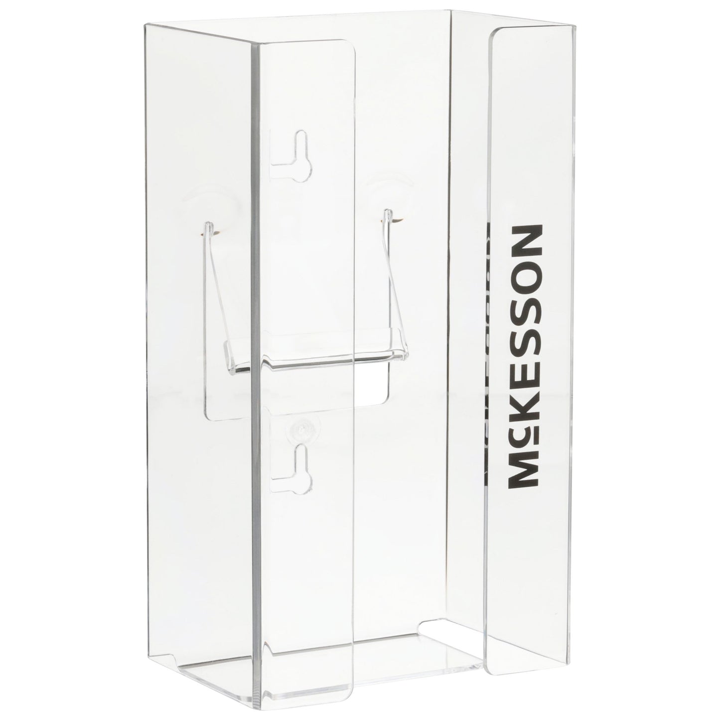 McKesson Glove Box Holder Horizontal or Vertical Mounted 1-Box Capacity Clear 4 X 5-1/2 X 10 Inch Plastic (464711_EA)