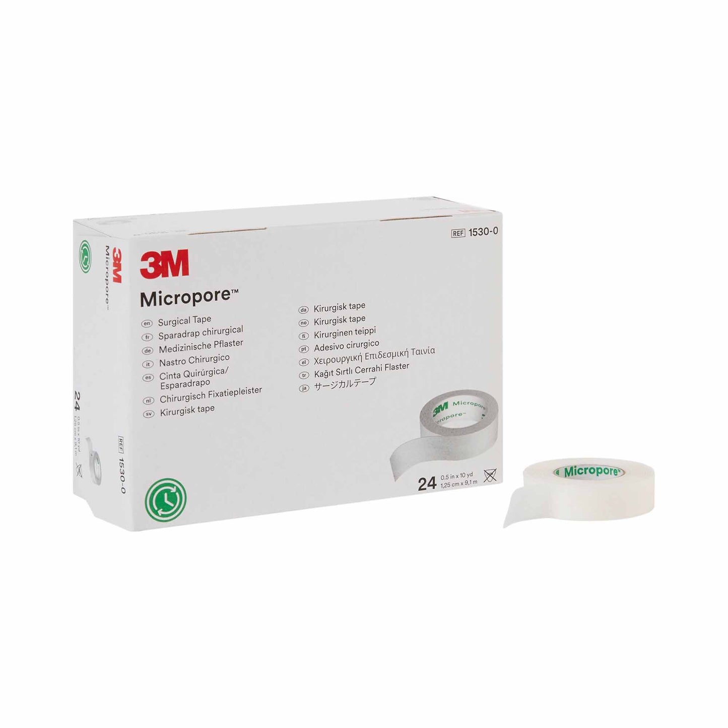 3M™ Micropore™ Medical Tape White 1/2 Inch X 10 Yard Paper NonSterile (5766_BX)