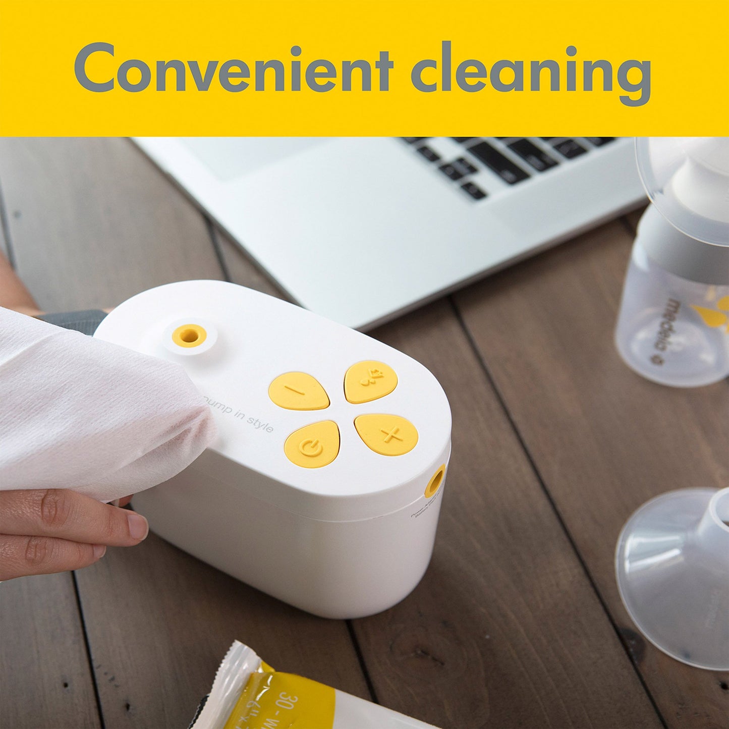 Quick Clean™ Breast Pump Wipe For Breast Pump (651175_BX)