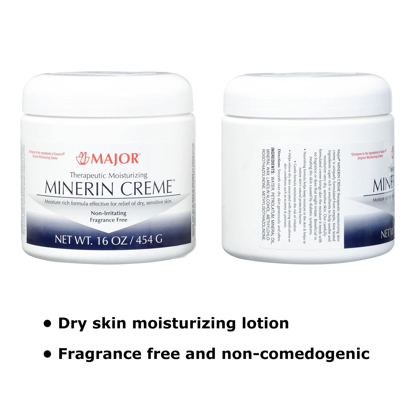 Minerin® Hand and Body Moisturizer 16 oz. Jar Unscented Cream (508052_EA)