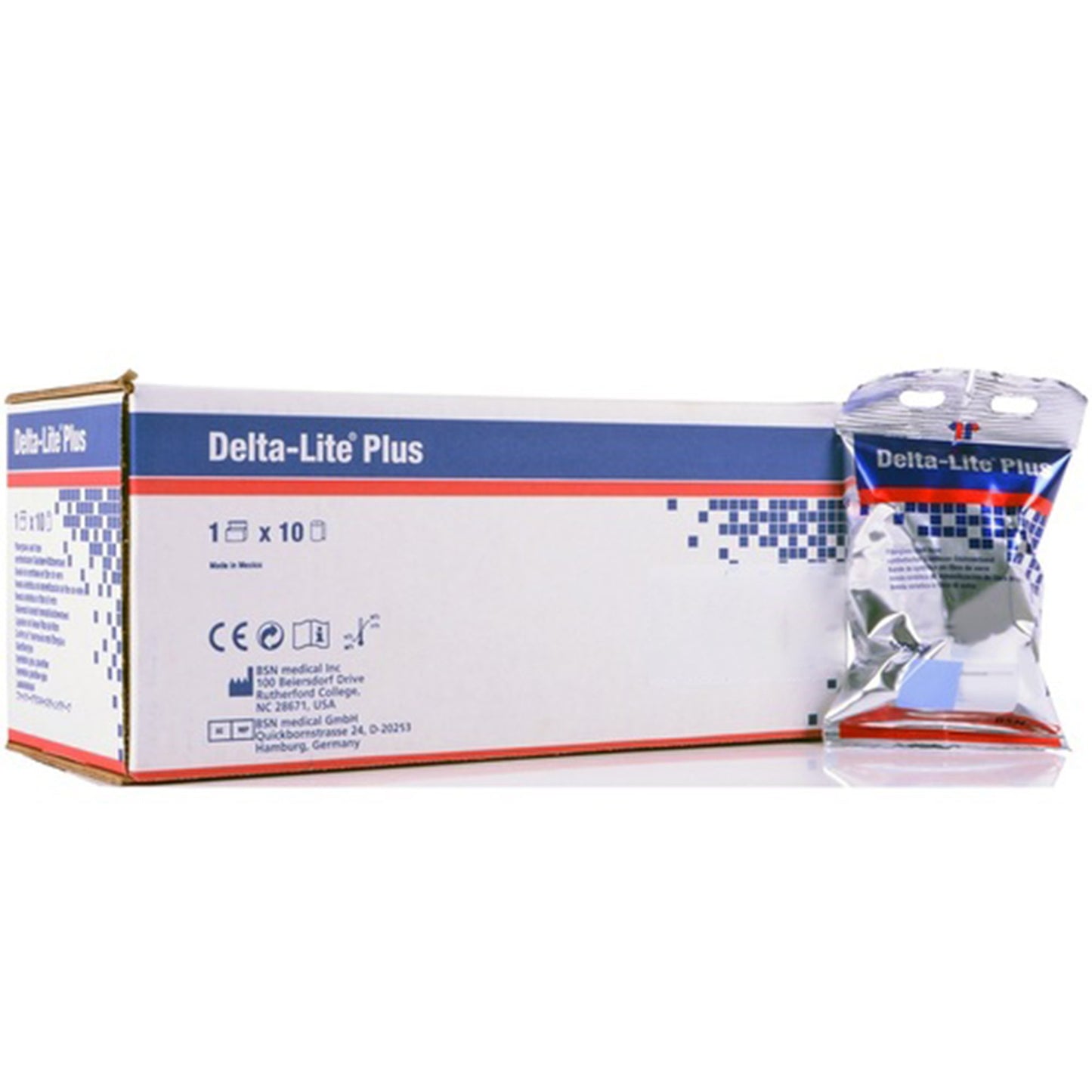 Delta-Lite® Plus Cast Tape 2 Inch X 12 Foot Fiberglass / Resin Light Blue (653375_BX)