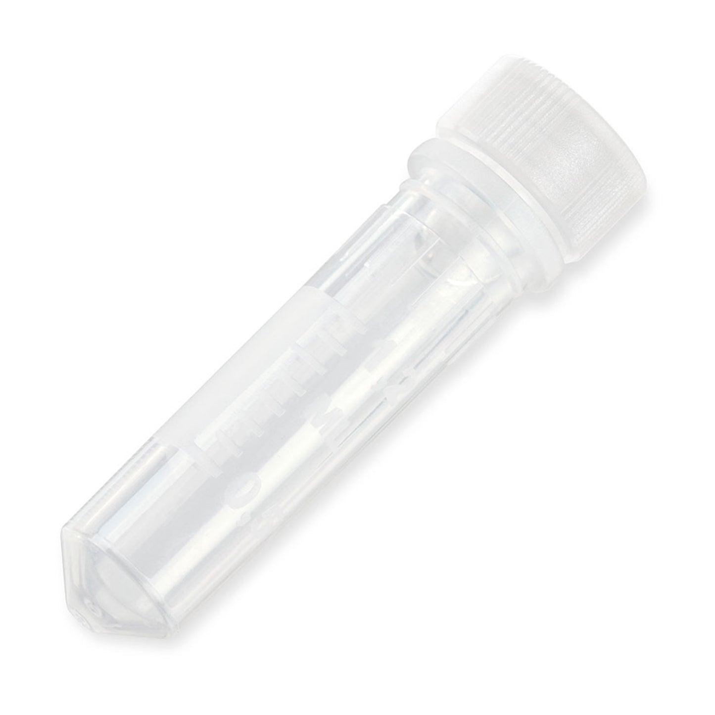 Globe Scientific Microcentrifuge Tube Plain 2 mL Screw Cap Polypropylene Tube (1270101_BG)