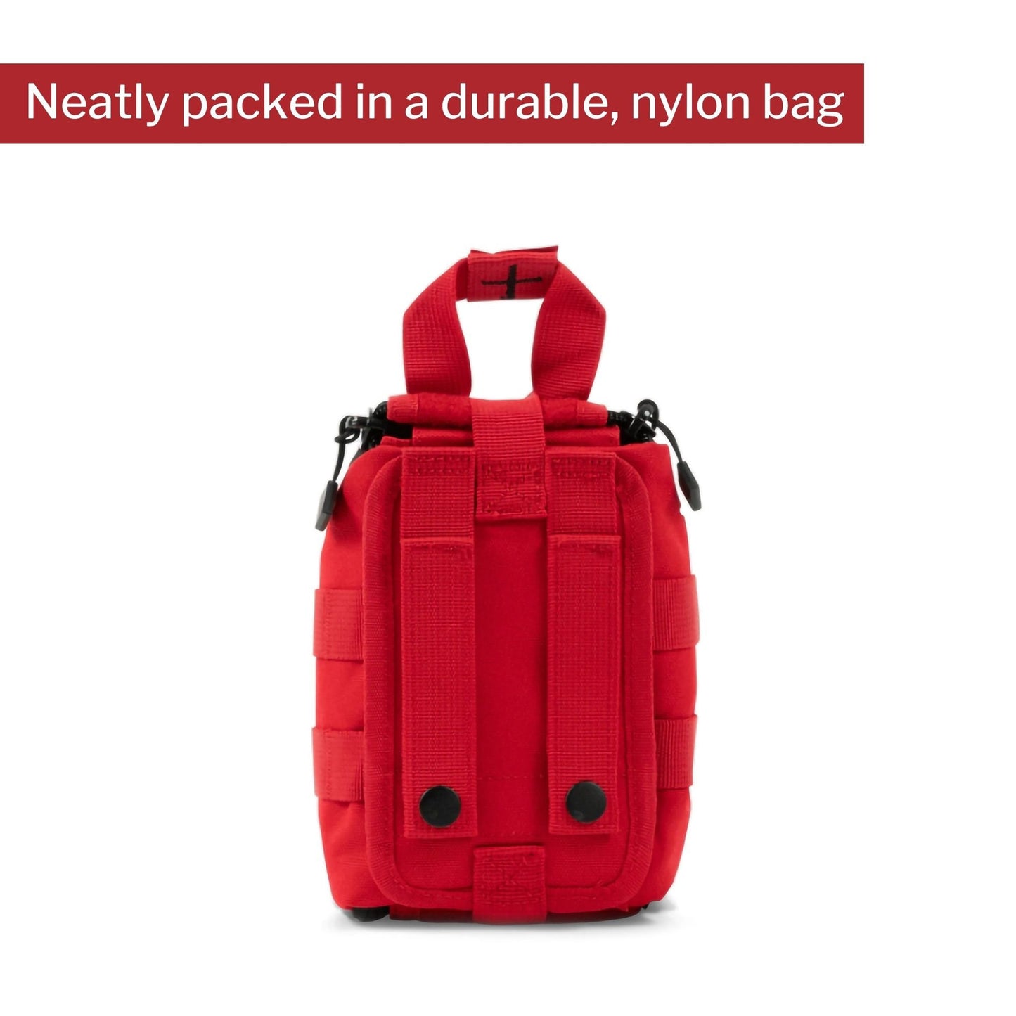 My Medic™ TFAK Trauma First Aid Kit Red Nylon Bag (1207732_EA)