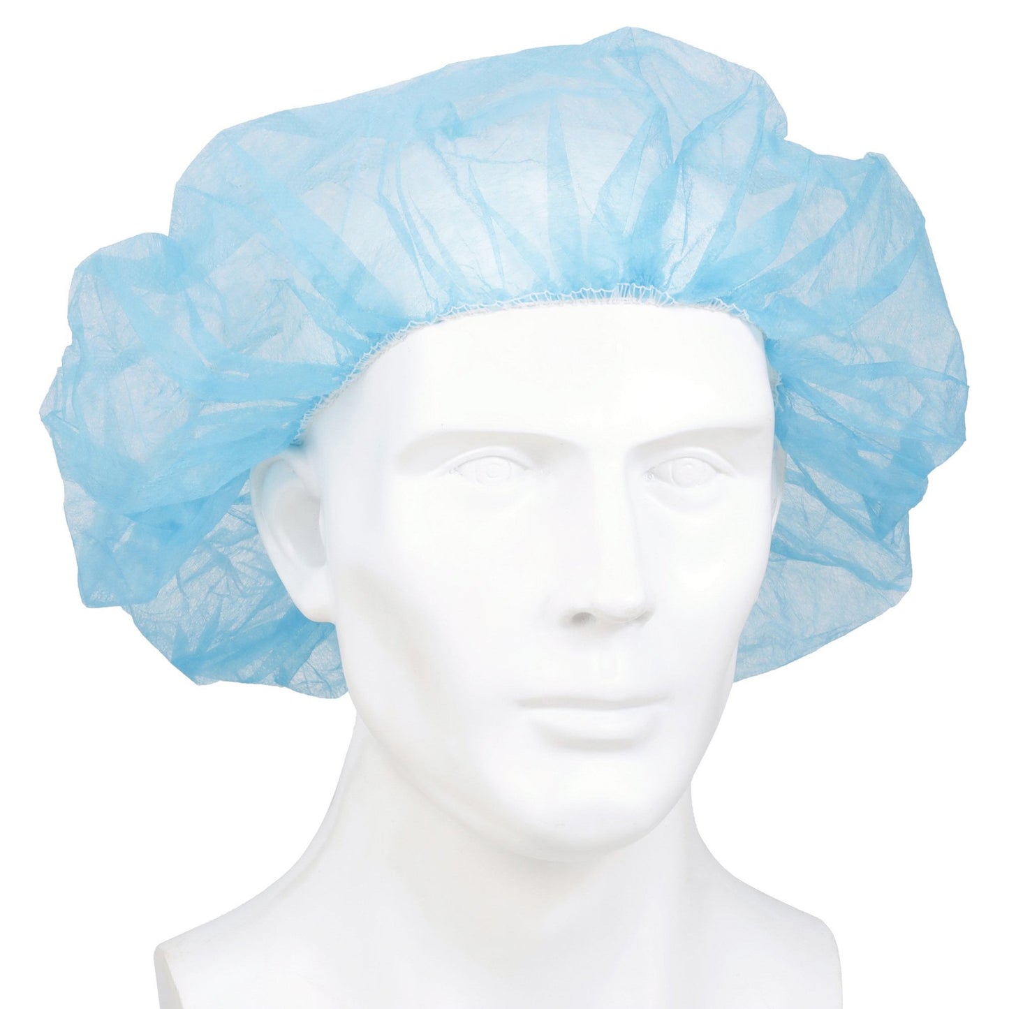McKesson Bouffant Cap Blue Elastic Closure (237326_CS)