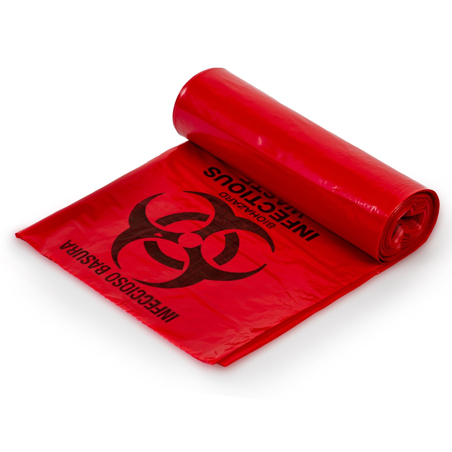 Colonial Bag Biohazard Waste Bag Biohazard Symbol / Infectious Waste 45 gal. Red 40 X 46 Inch (854537_CS)