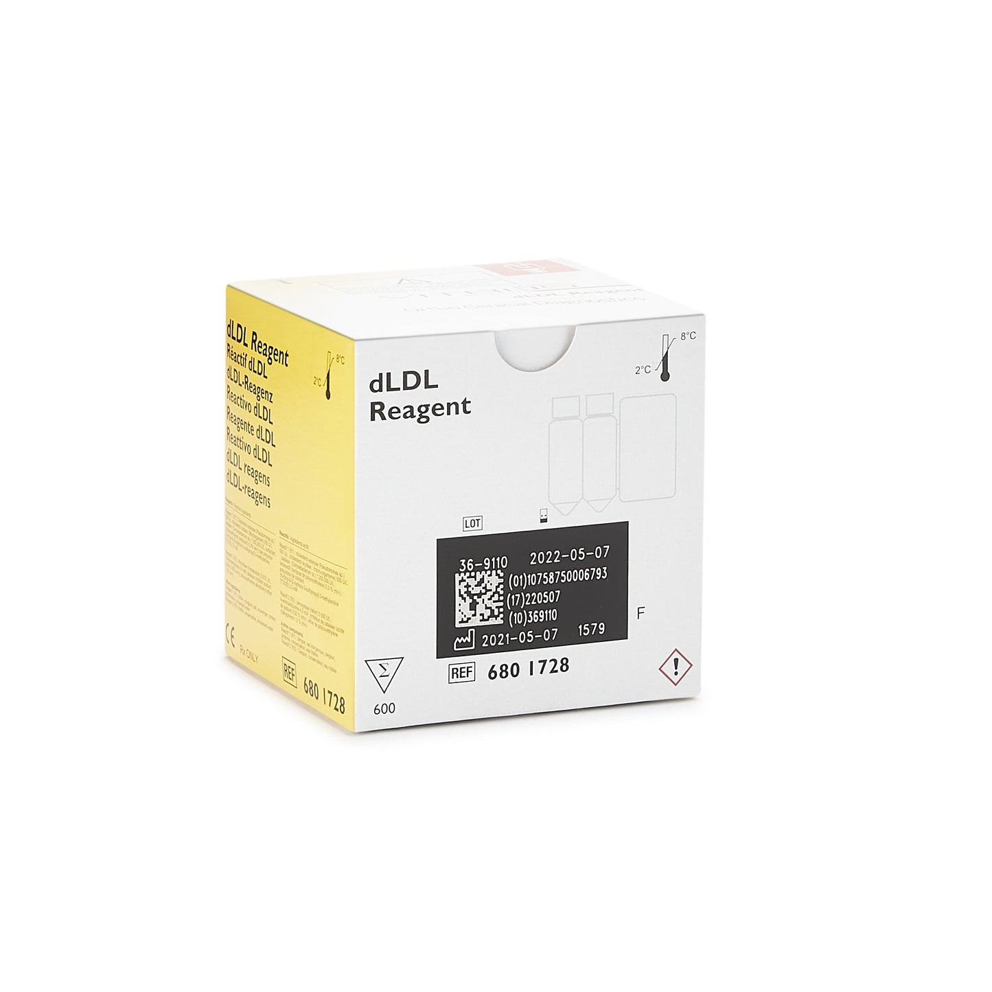 Vitros® MicroTip™ General Chemistry Reagent Direct Low-Density Lipoprotein (LDL) Cholesterol For Vitros Chemistry Systems 6 X 100 Tests (738576_BX)