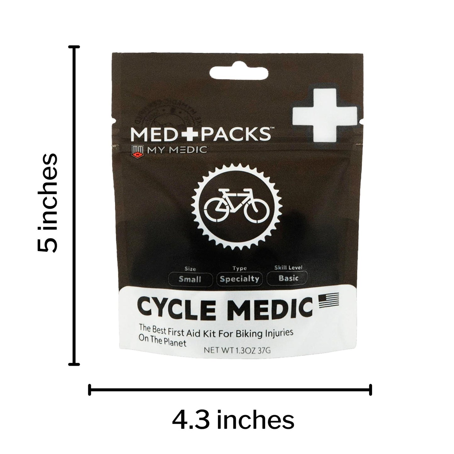 My Medic™ MED PACKS Cyclist First Aid Kit Plastic Pouch (1208022_EA)