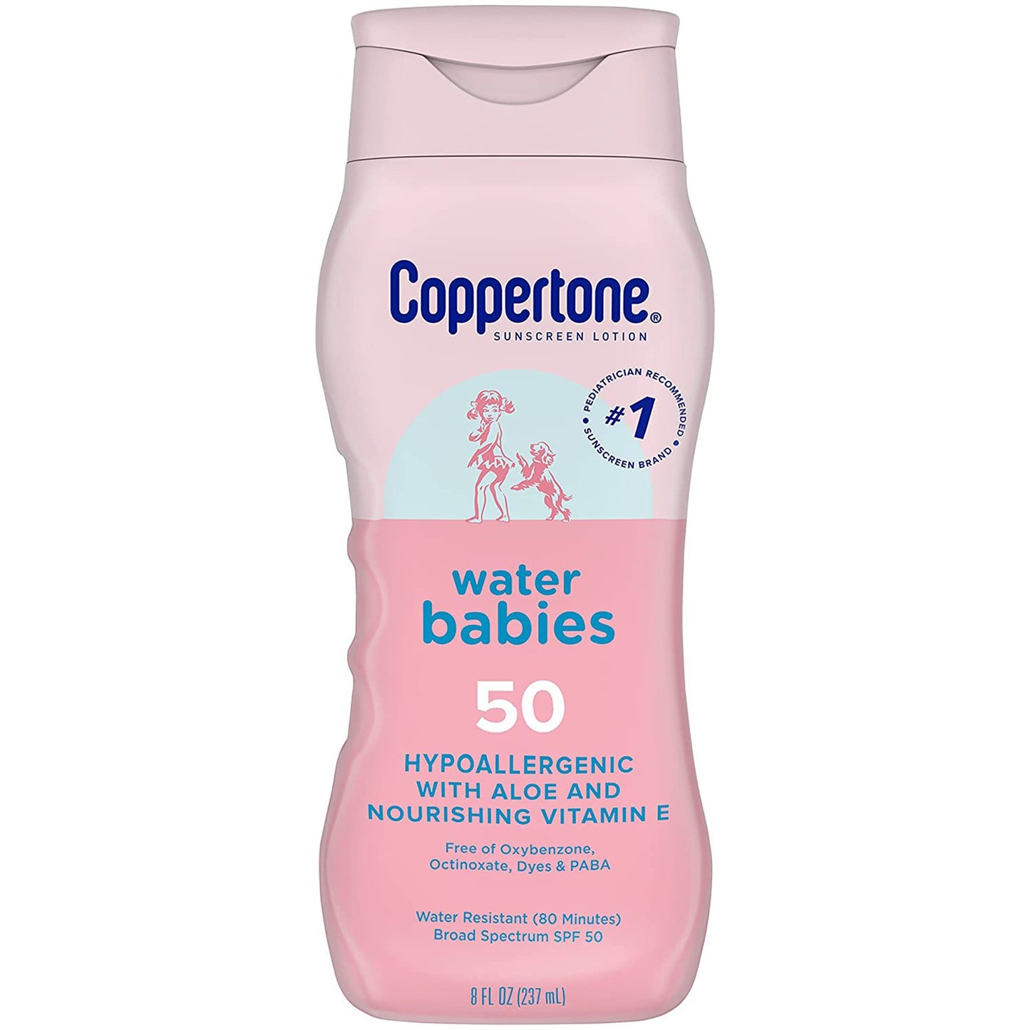 Coppertone® Water Babies Sunscreen SPF 50 Lotion 8 oz. Bottle (1231877_EA)