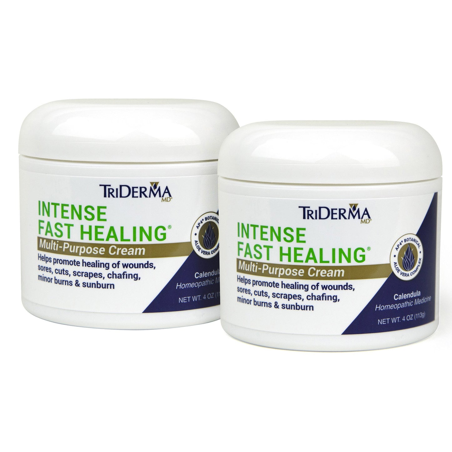 TriDerma® MD Intense Fast Healing Hand and Body Moisturizer 4 oz. Jar Unscented Cream (901965_EA)