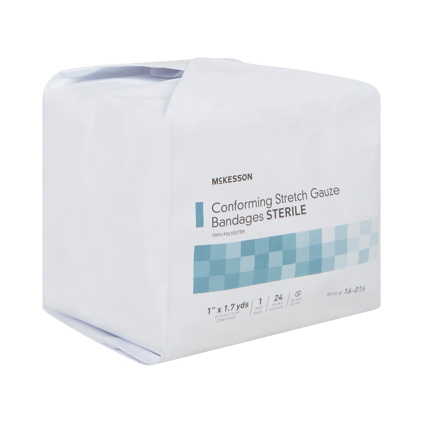 McKesson Conforming Bandage 1 Inch X 1-7/10 Yard Sterile 1 per Pack (993031_CS)