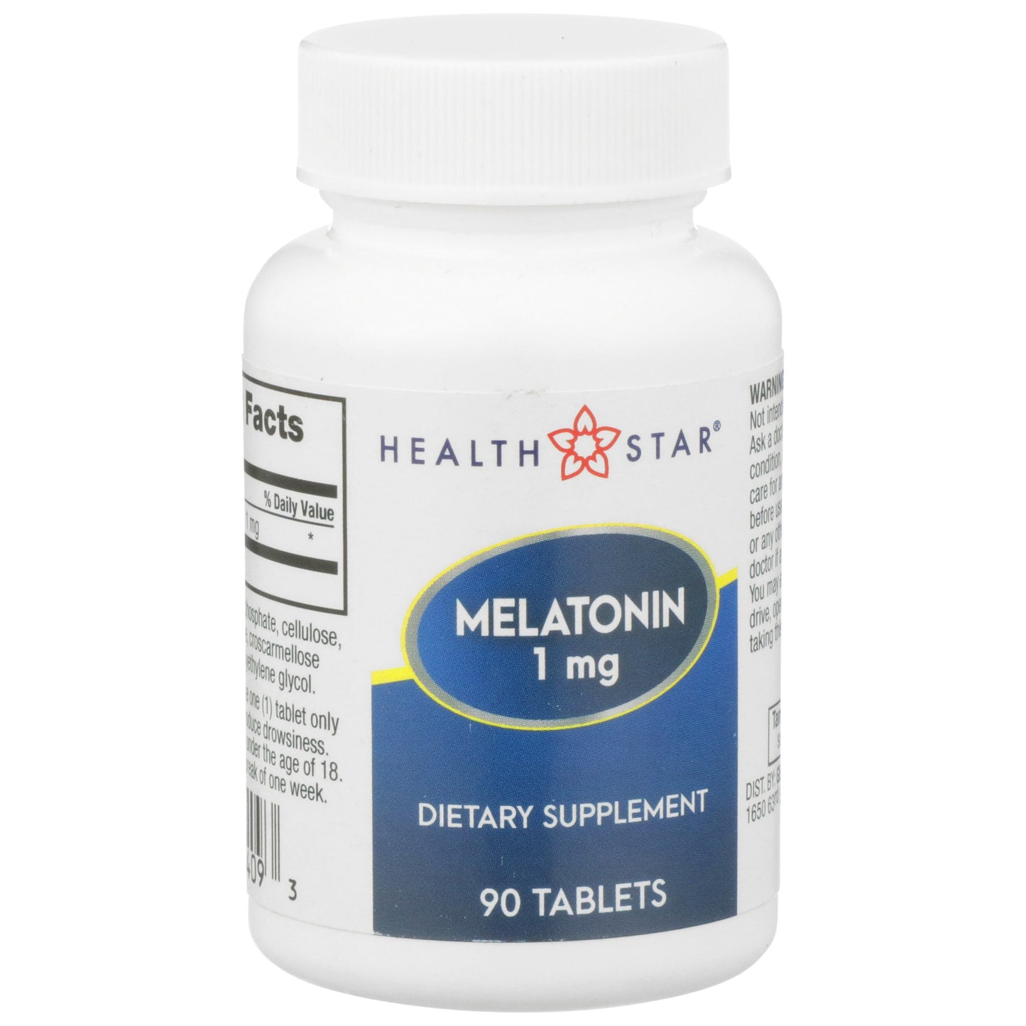 McKesson Brand Natural Sleep Aid 90 per Bottle Tablet 1 mg Strength (972127_BT)