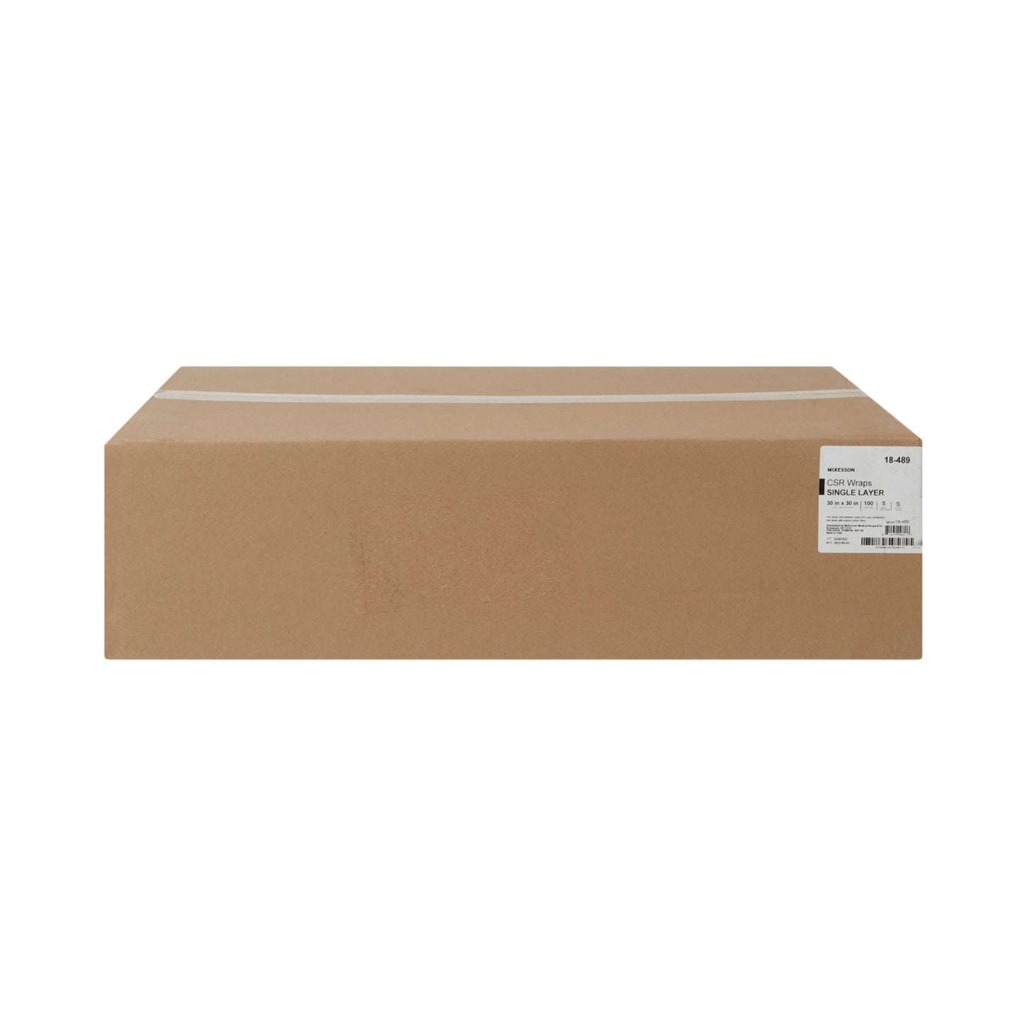 McKesson Sterilization Wrap Blue 30 X 30 Inch Single Layer Cellulose Steam / EO Gas (1156132_CS)