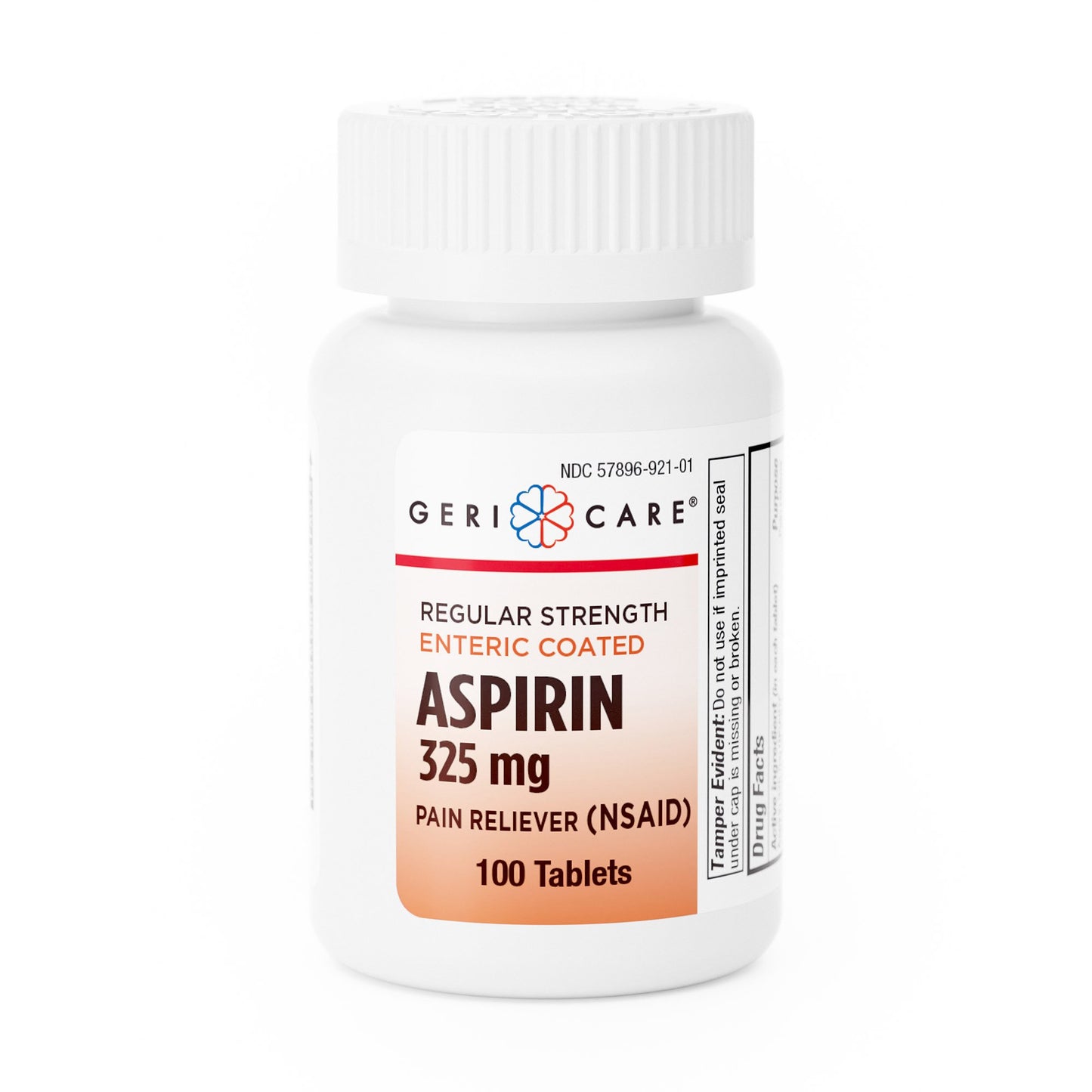 Geri-Care® Pain Relief 325 mg Strength Aspirin Tablet 100 per Bottle (555685_BT)