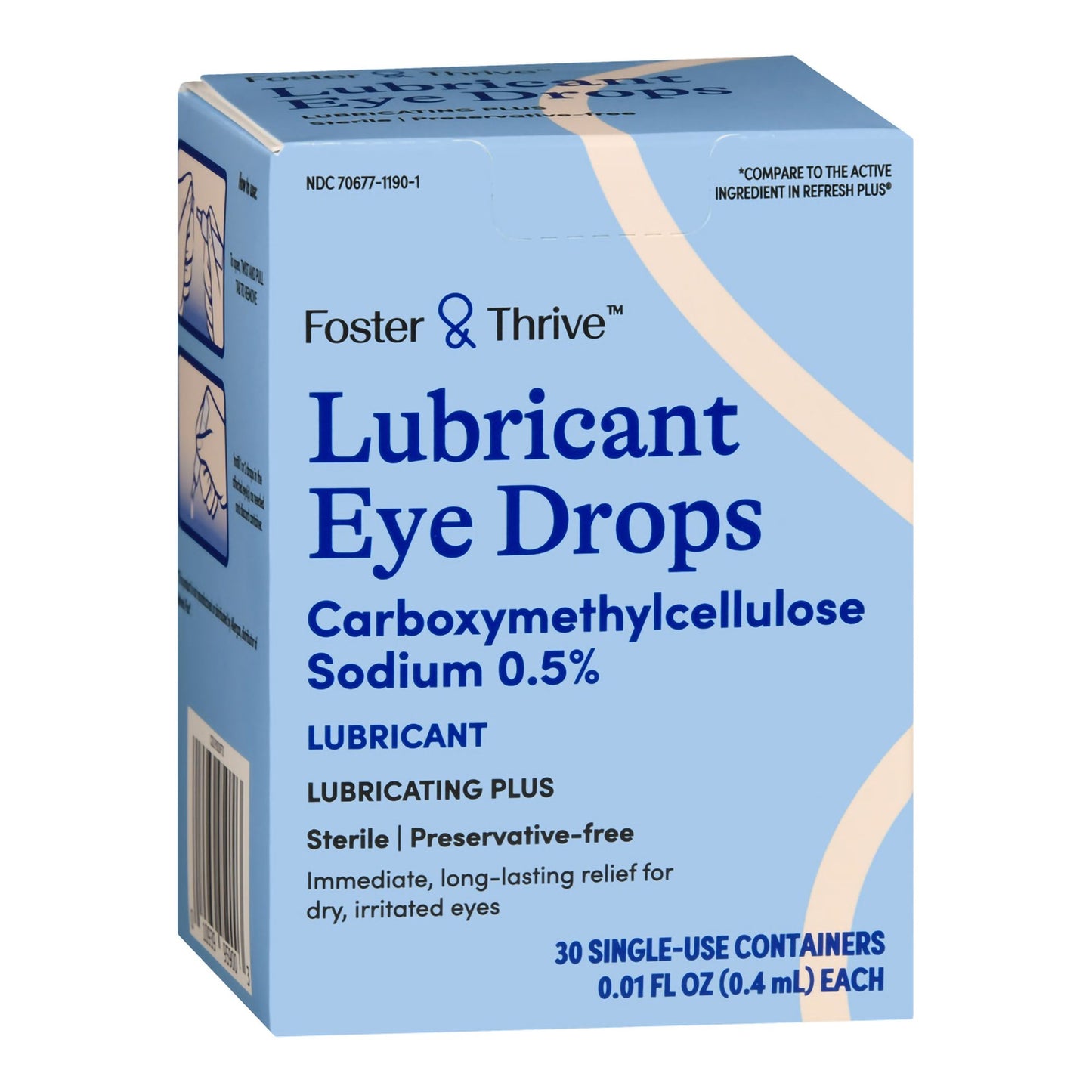 Foster & Thrive™ Eye Lubricant 0.01 oz. Eye Drops (1244998_EA)