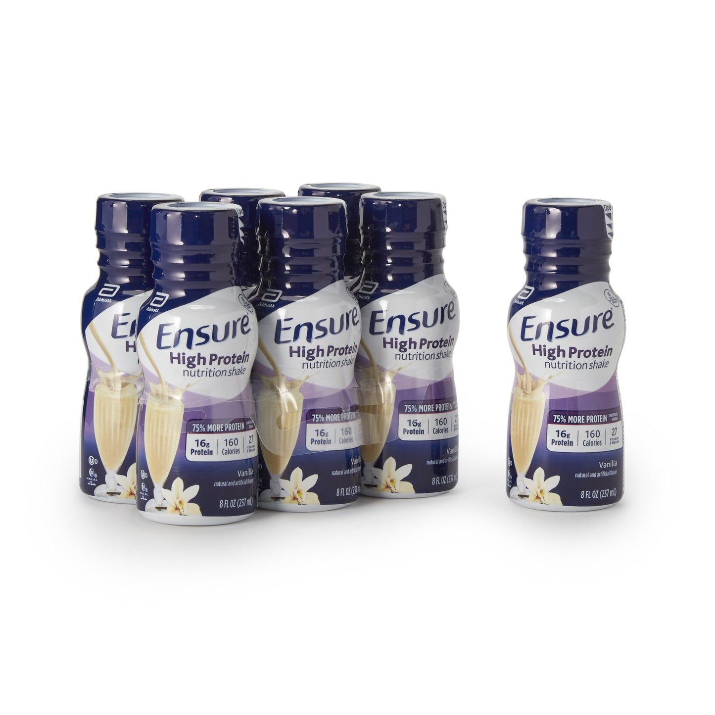 Ensure® High Protein Shake Oral Supplement Vanilla Flavor Liquid 8 oz. Bottle (995521_EA)