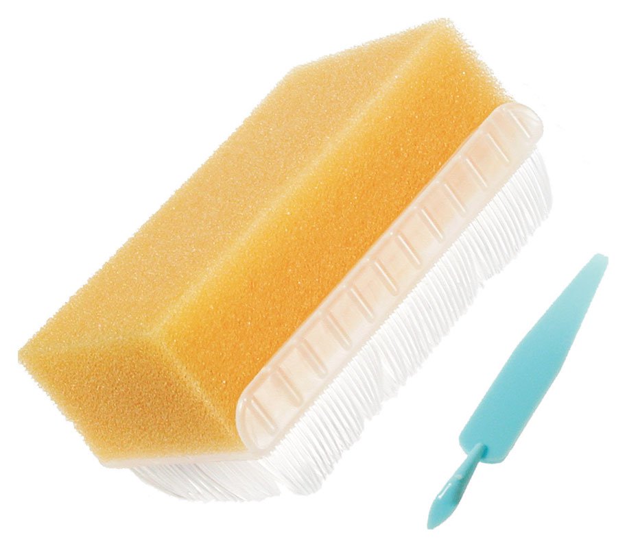BD E-Z Scrub™ Scrub Brush Polyethylene Bristles Green (188498_BX)