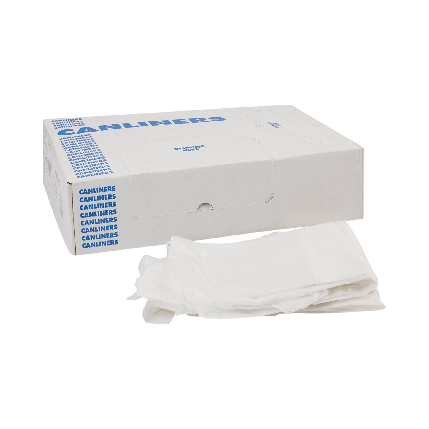 Heritage™ Trash Bag 16 gal. Clear LLDPE 0.70 mil 24 X 32 Inch Star Seal Bottom Flat Pack (280966_CS)