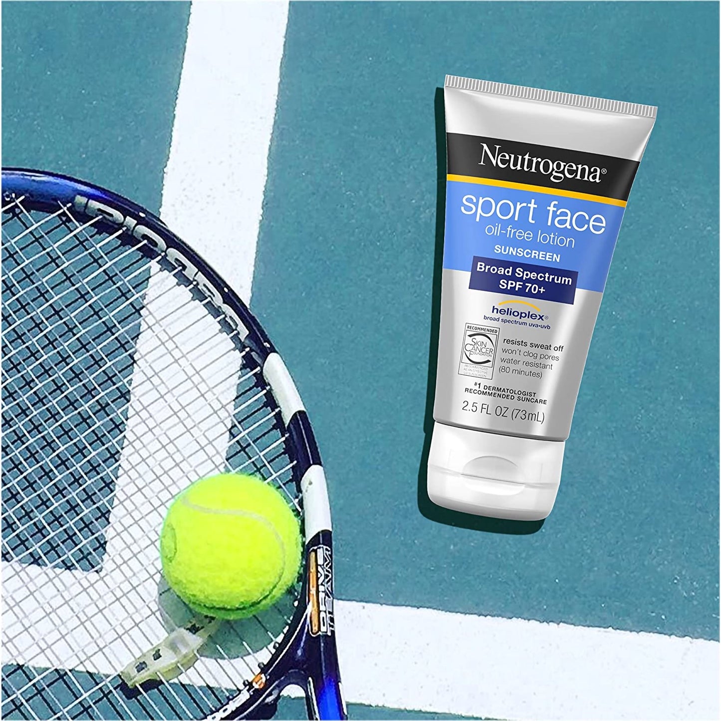 Neutrogena® Sport Face Sunscreen SPF 70 Lotion 2.5 oz. Tube (1228801_EA)