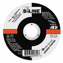 Bee Line Abrasives Depressed Center Combo Wheel, 4-1/2 in dia, 1/8 in Thick, 7/8 in Arbor, 30 Grit (903-4121878)