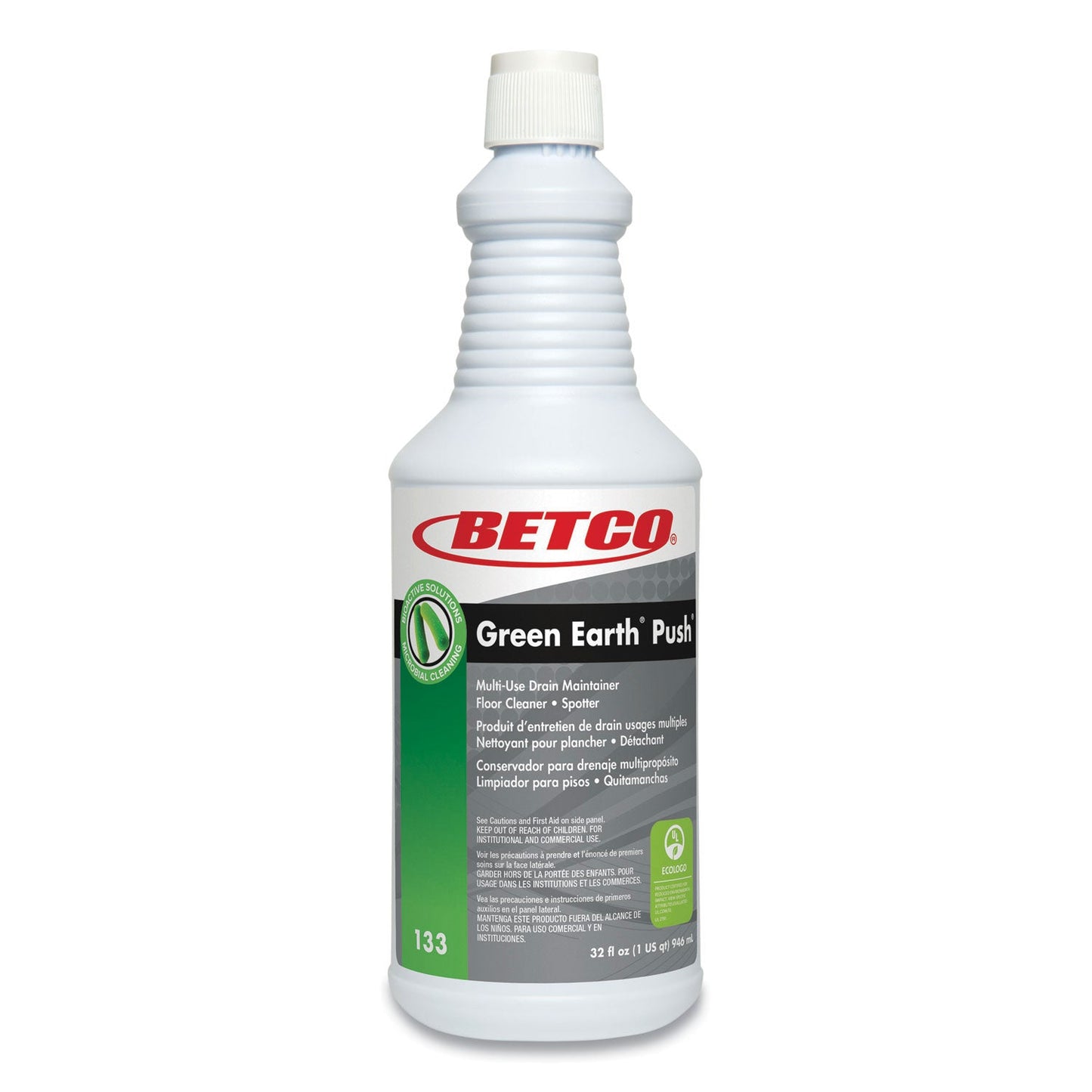 Betco Microbial Cleaner, Multipurpose, RTU, 32 oz (BET1331200)