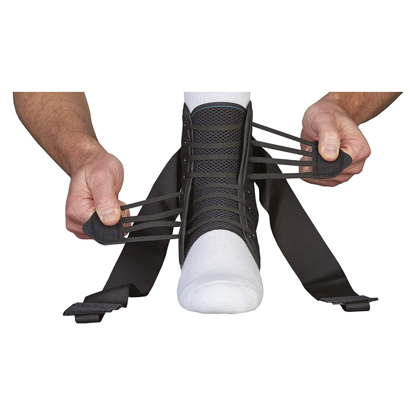 ASO® Speed Lacer Ankle Brace Small Lace-Up / Hook and Loop Strap Closure Foot (636481_EA)