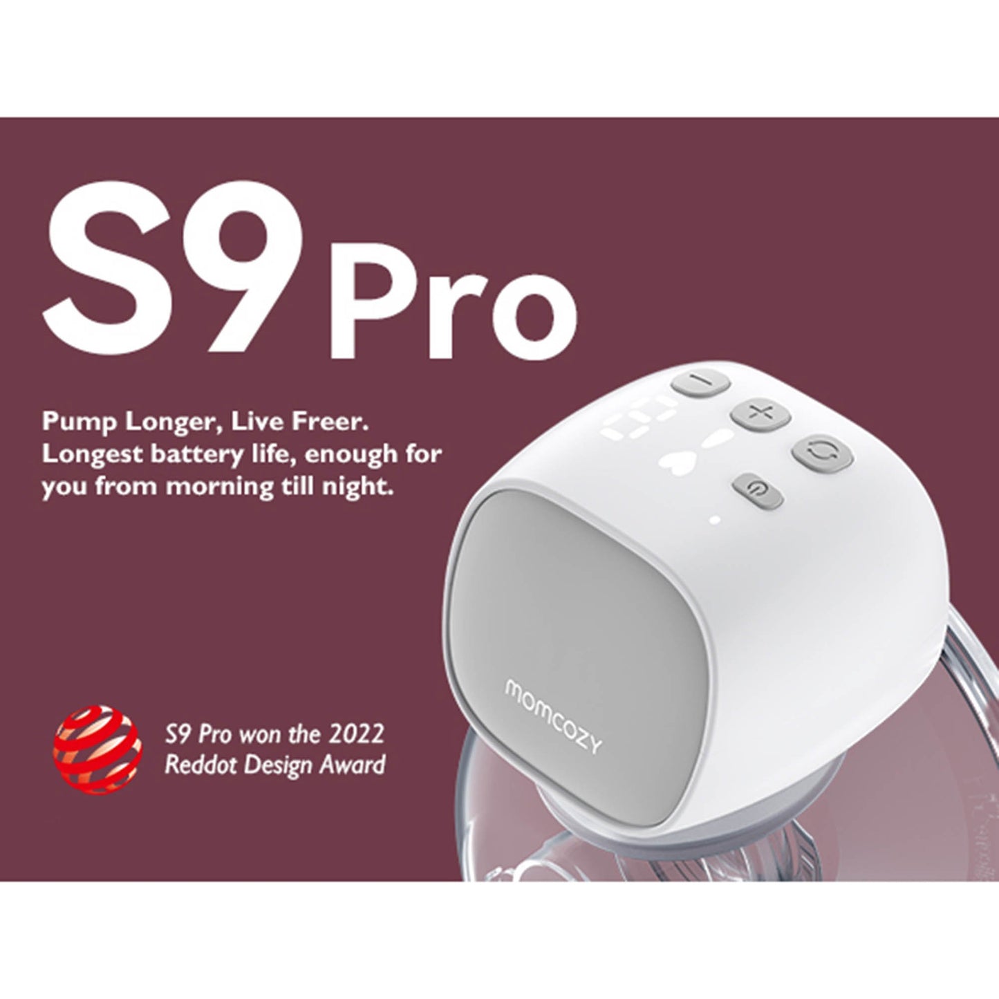 Momcozy S9 Pro-N Hands Free Double Electric Breast Pump Momcozy S9 Pro-N (1269781_EA)