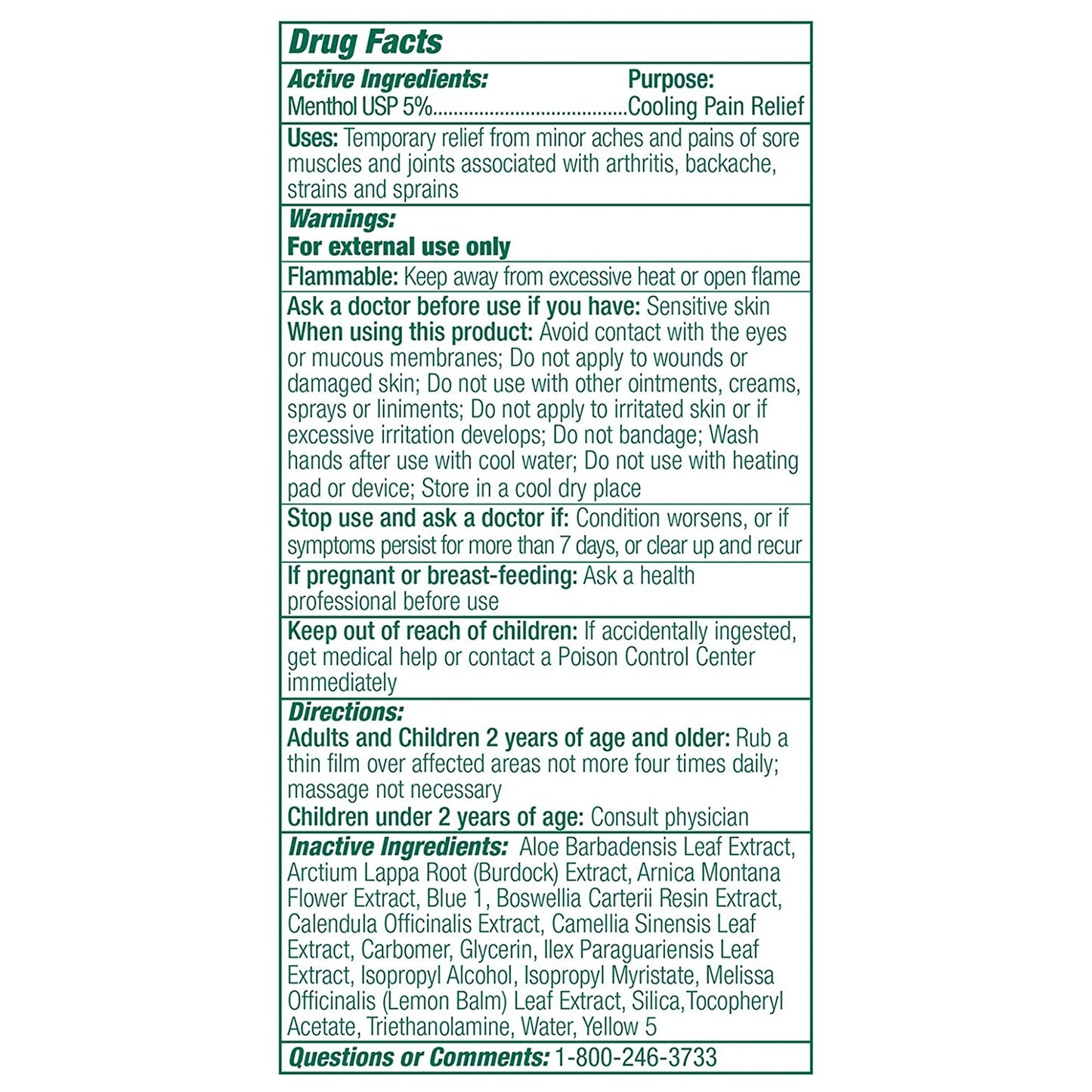 Biofreeze® Professional Topical Pain Relief 5% Strength Menthol Topical Gel 4 oz. (1027511_BX)