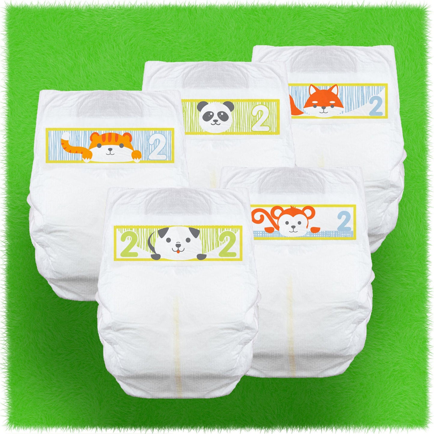 Cuties® Complete Care Unisex Baby Diaper Size 2 Disposable Heavy Absorbency (699152_CS)