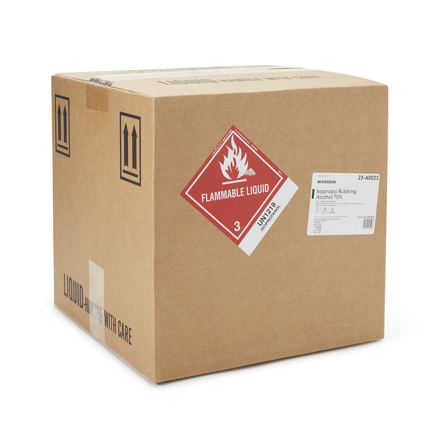 McKesson Brand Antiseptic Isopropyl Alcohol Topical Liquid 1 gal. Bottle (350600_CS)