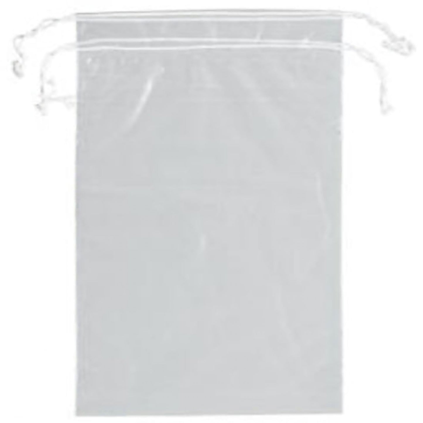 ASP Global LLC Patient Belongings Bag 5 X 8 Inch Plastic Clear Drawstring Closure (405181_PK)