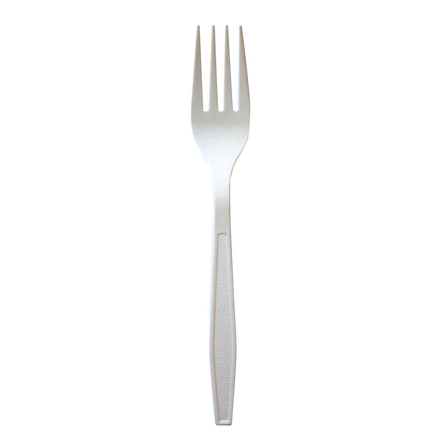 Boardwalk Heavyweight Polypropylene Cutlery, Fork, White, 1,000/Carton (BWKFORKWHPP)