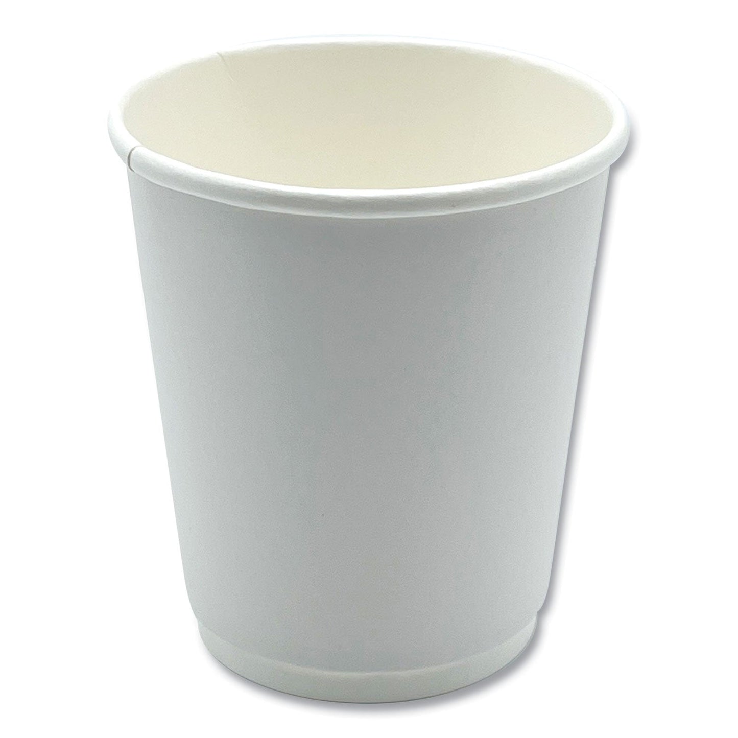 Boardwalk Paper Hot Cups, Double-Walled, 8 oz, White, 25/Pack (BWKDW8HCUPPK)