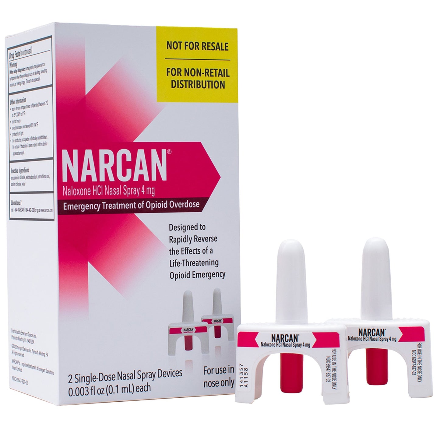 Narcan® Naloxone HCl 4 mg Spray 0.1 mL (1263846_CT)