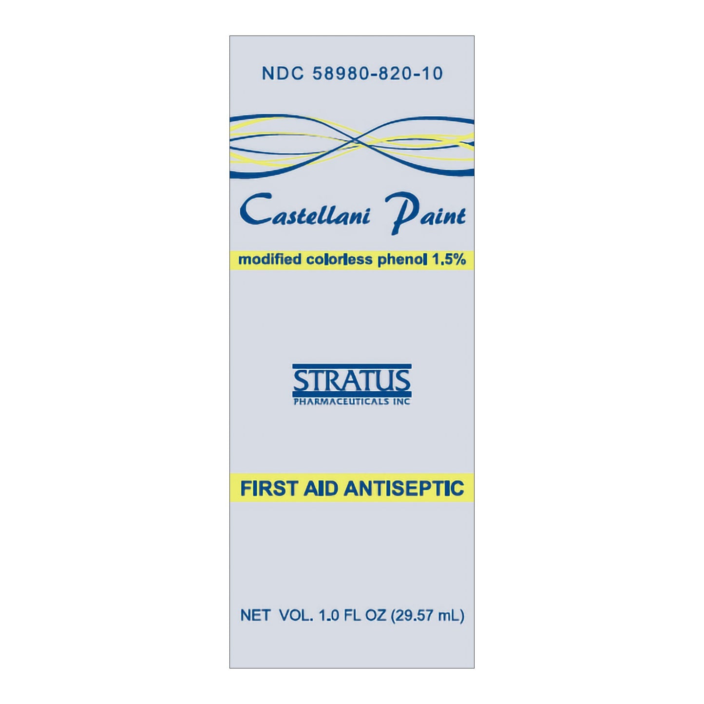 Stratus Pharmaceutical Antiseptic Phenol Topical Liquid 1 oz. Bottle (1044544_EA)