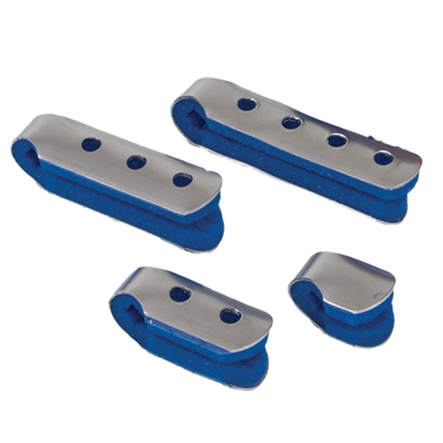 Bird & Cronin Finger Cot Splint Pull-On Left or Right Hand Blue / Silver (479114_PK)