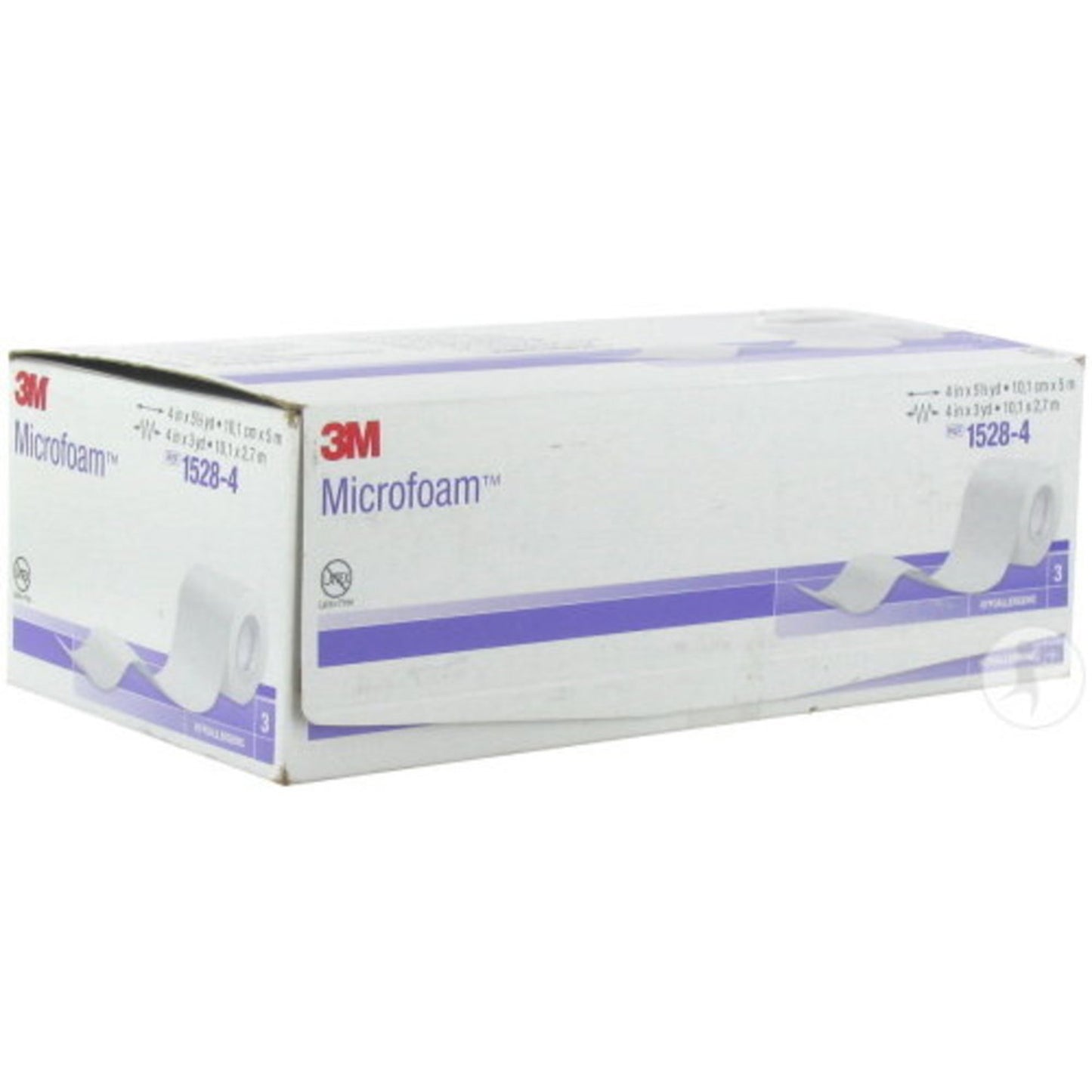 3M™ Microfoam™ Medical Tape White 4 Inch X 5-1/2 Yard Elastic / Foam NonSterile (5960_RL)