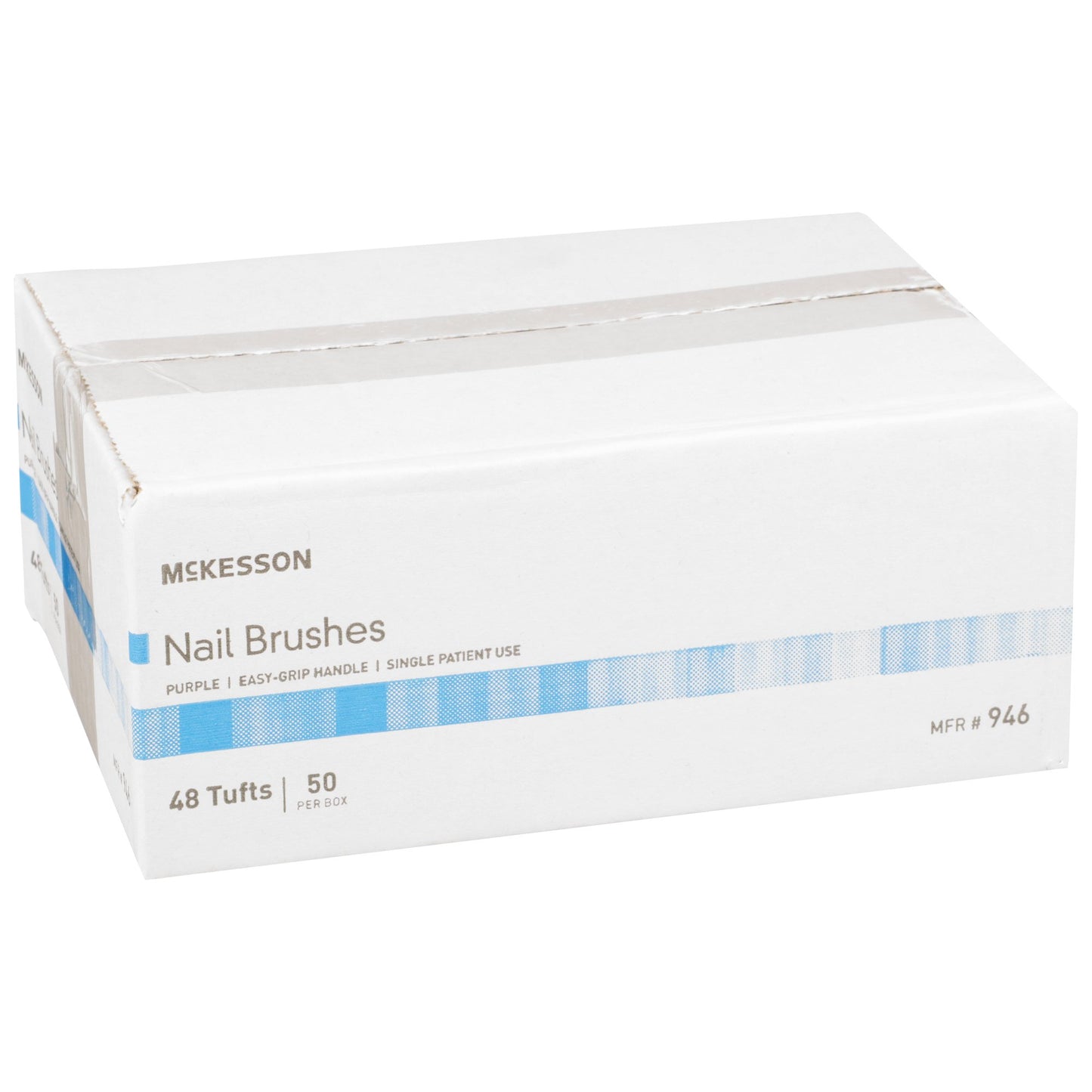 McKesson Nail Brush Soft Bristles Purple (940523_EA)