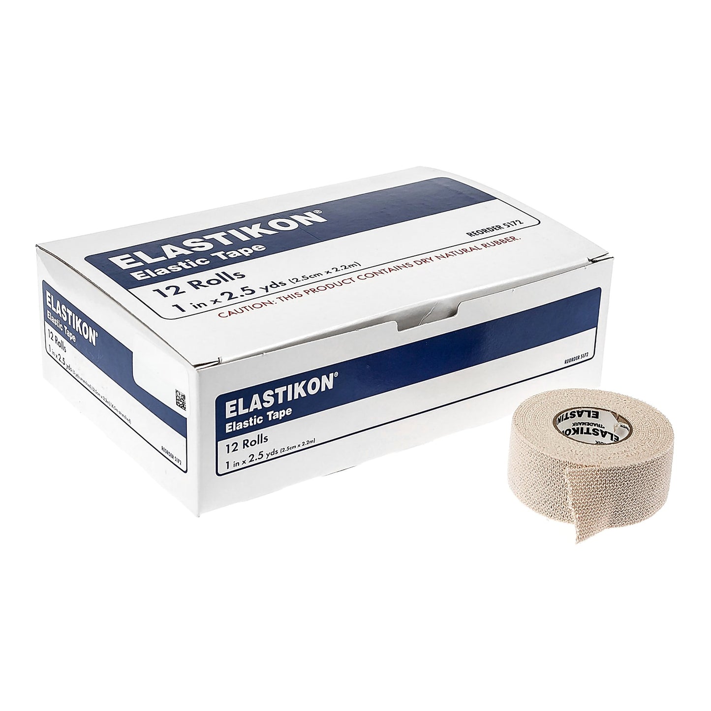Actimove Elastikon® Elastic Tape Tan 1 Inch X 2-1/2 Yard Cotton Elastic NonSterile (833859_CS)
