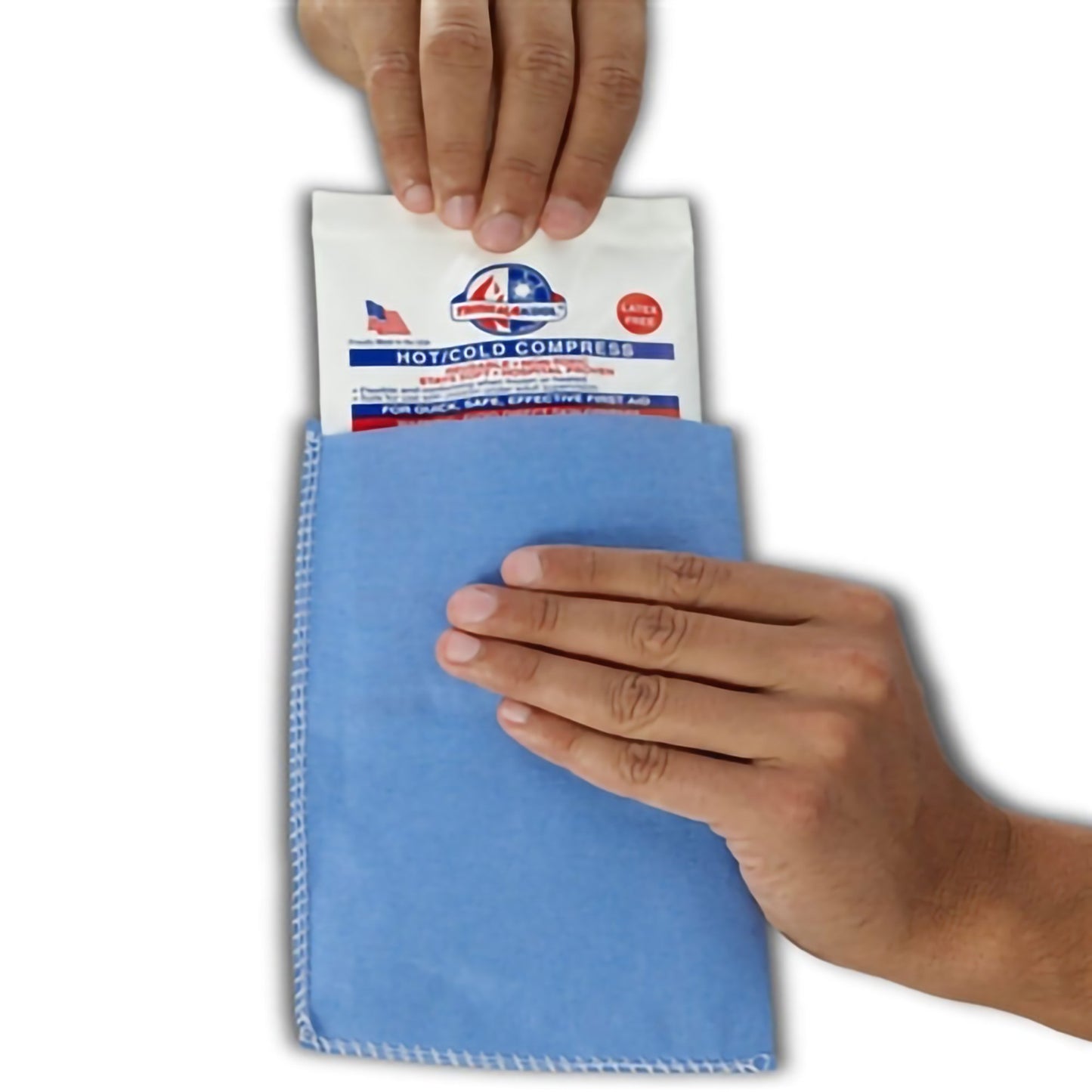 Easy Sleeve Cover Disposable, Blue, Hot / Cold, Non Woven, 4 X 7 Inch (678794_PK)
