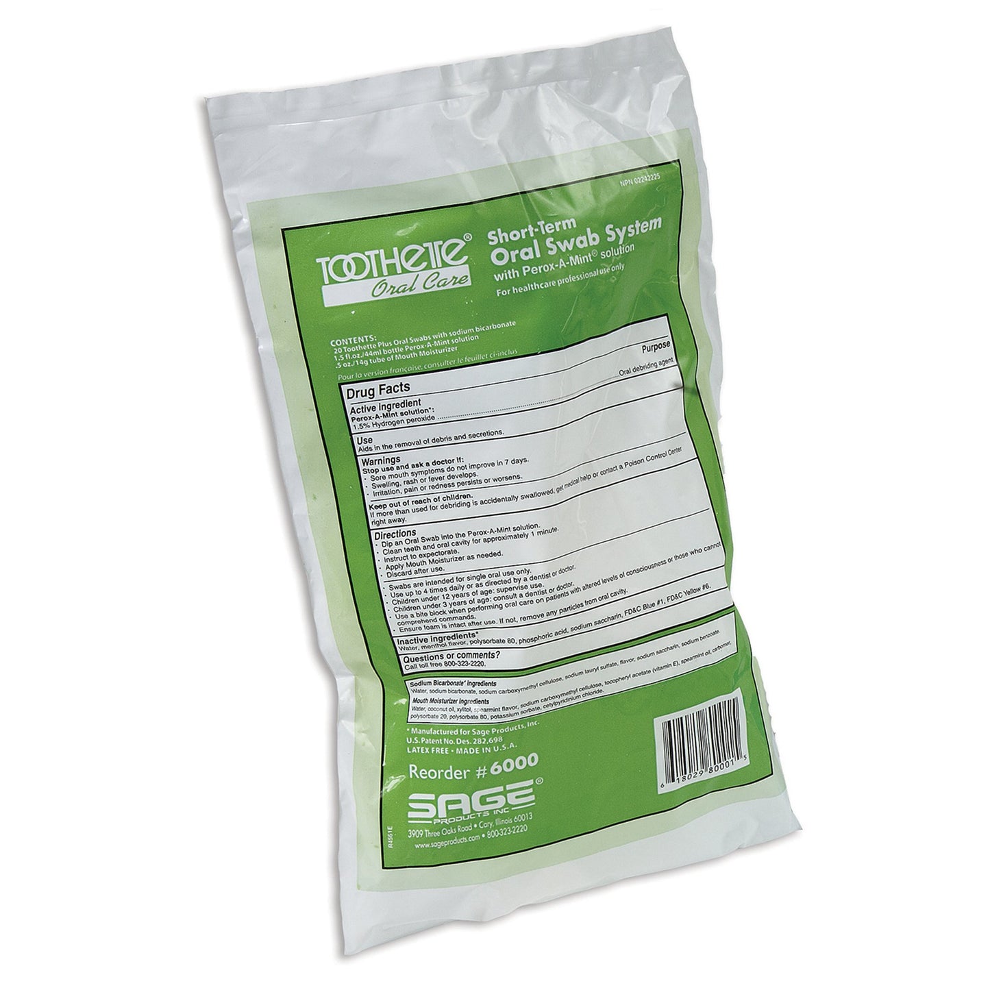 Toothette® Oral Swab Kit NonSterile (144405_EA)