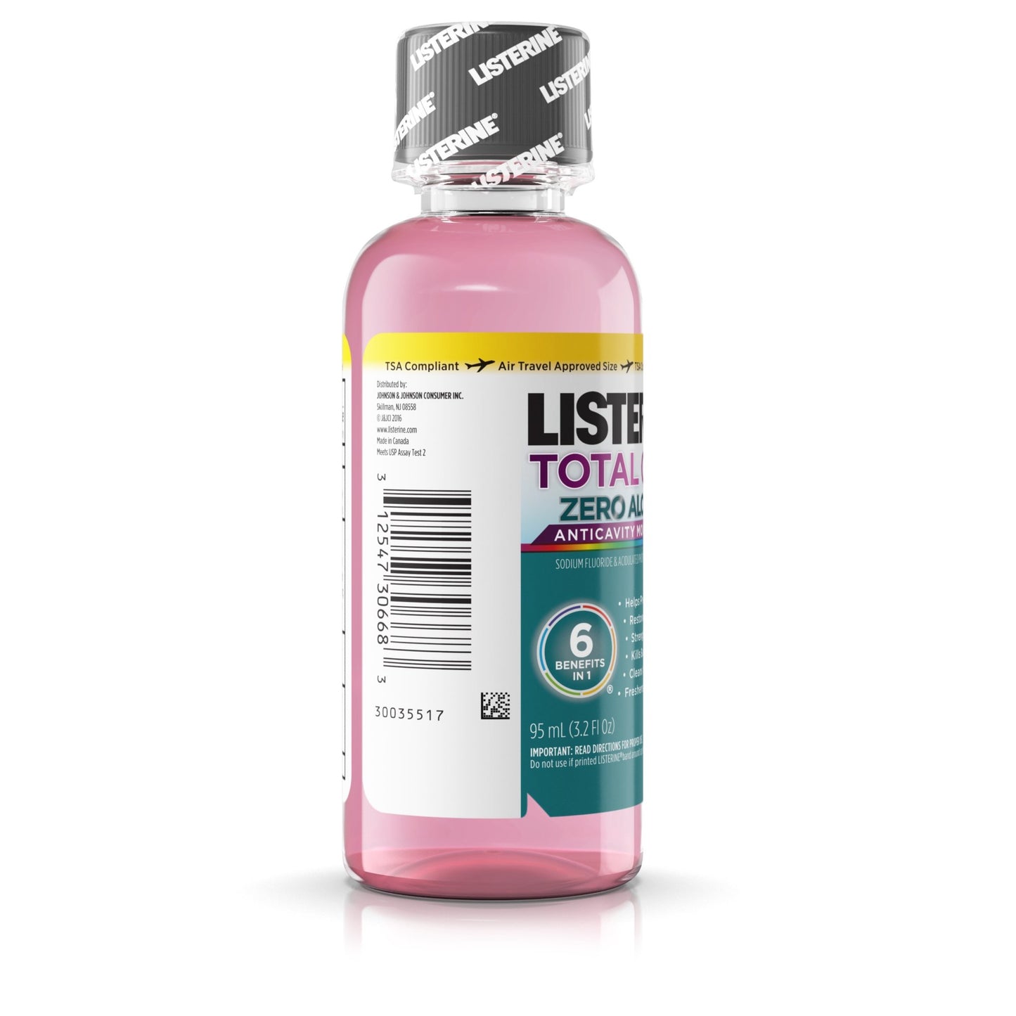 Listerine® Total Care Zero® Mouthwash 3.2 oz. Fresh Mint Flavor (831832_EA)