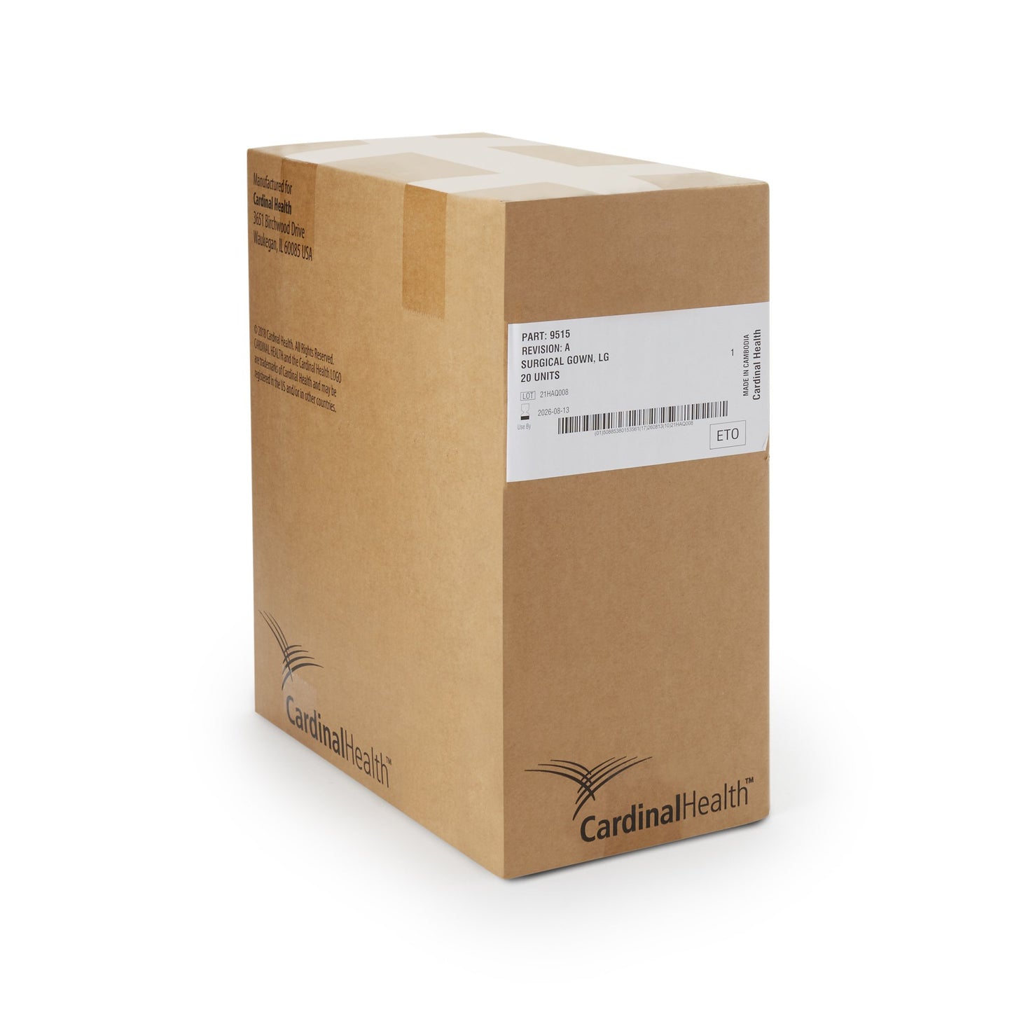 Astound® Non-Reinforced Surgical Gown with Towel Large Blue Sterile AAMI Level 3 Disposable (251111_CS)