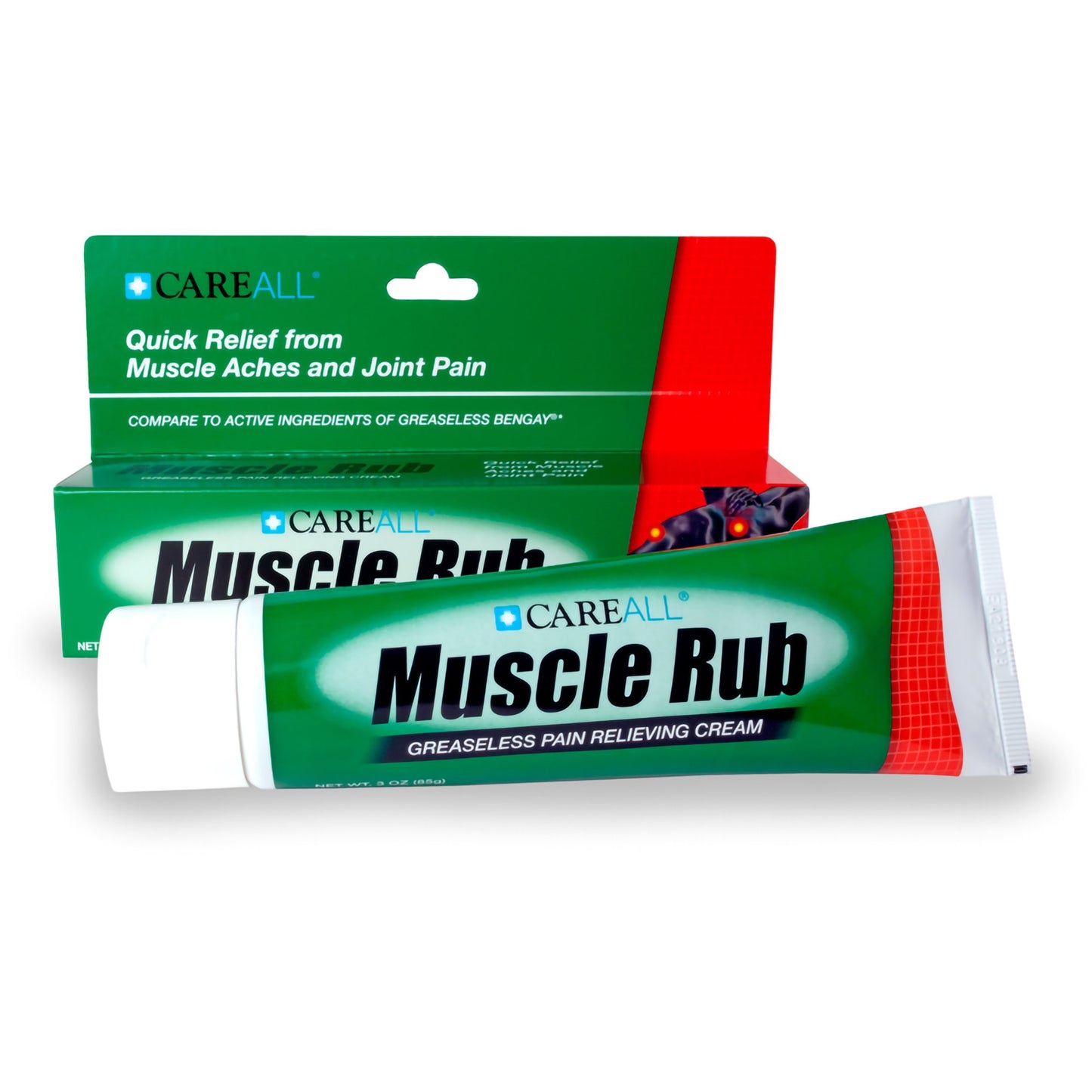 CareAll® Topical Pain Relief 10% - 15% Strength Menthol / Methyl Salicylate Ointment 3 oz. (871100_EA)
