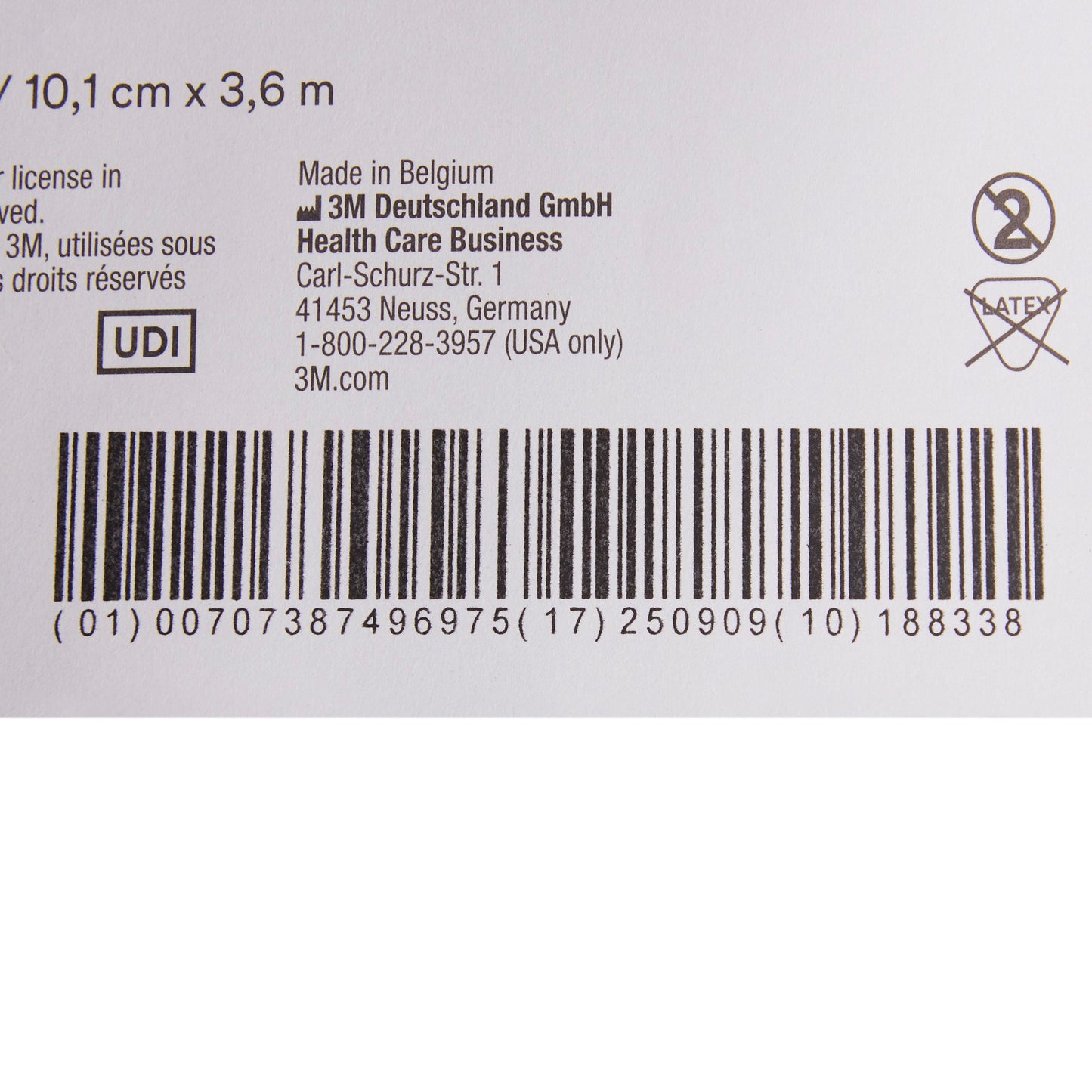 3M™ Synthetic Cast Padding Undercast 4 Inch X 4 Yard Polyester NonSterile (374555_BG)