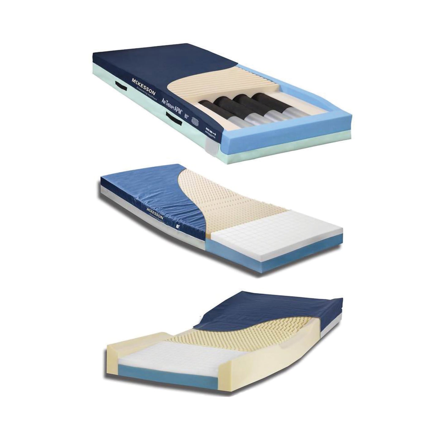 McKesson Bed Mattress Therapeutic Type 35 X 84 X 6 Inch (866976_EA)