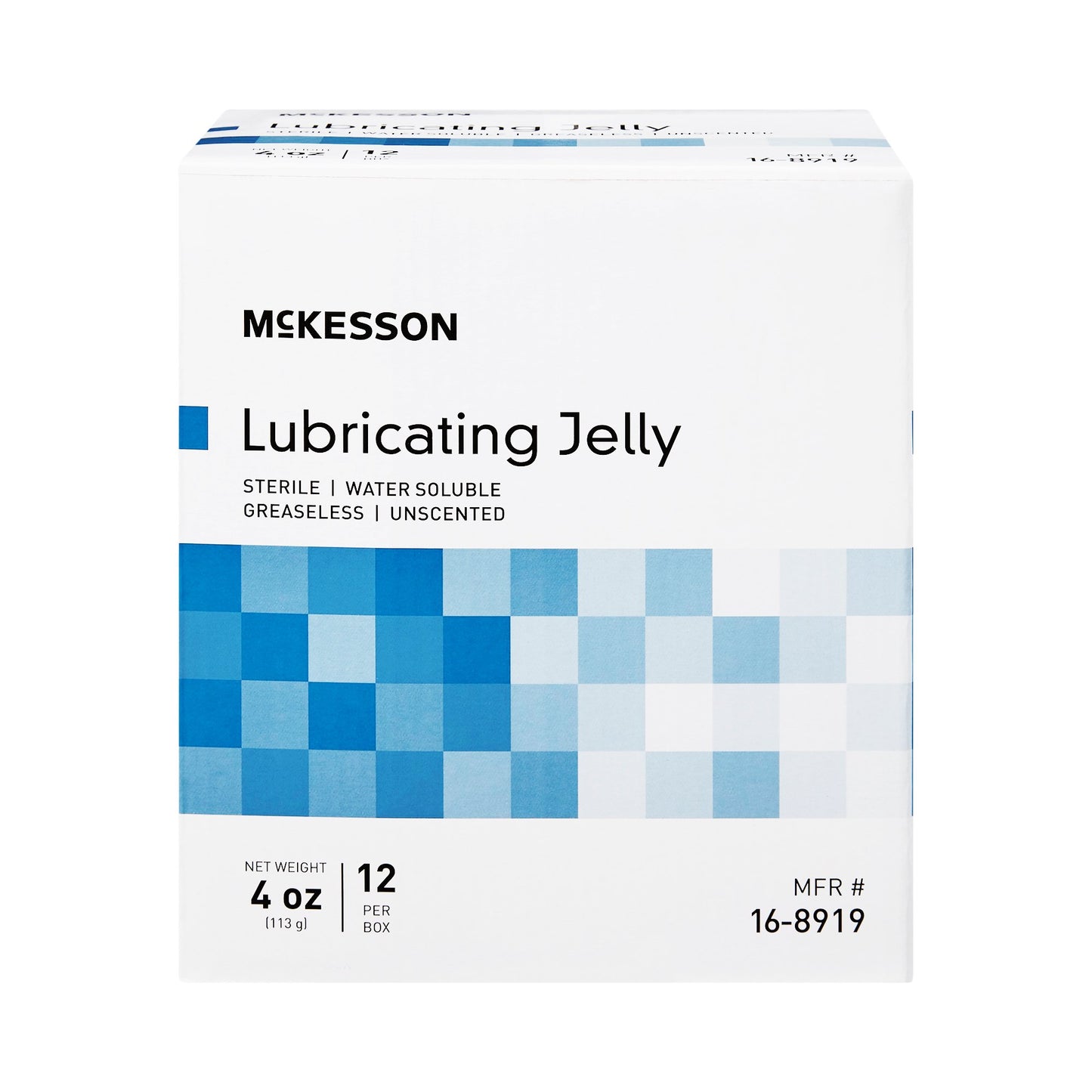 McKesson Lubricating Jelly 4 oz. Tube Sterile (1066700_BX)