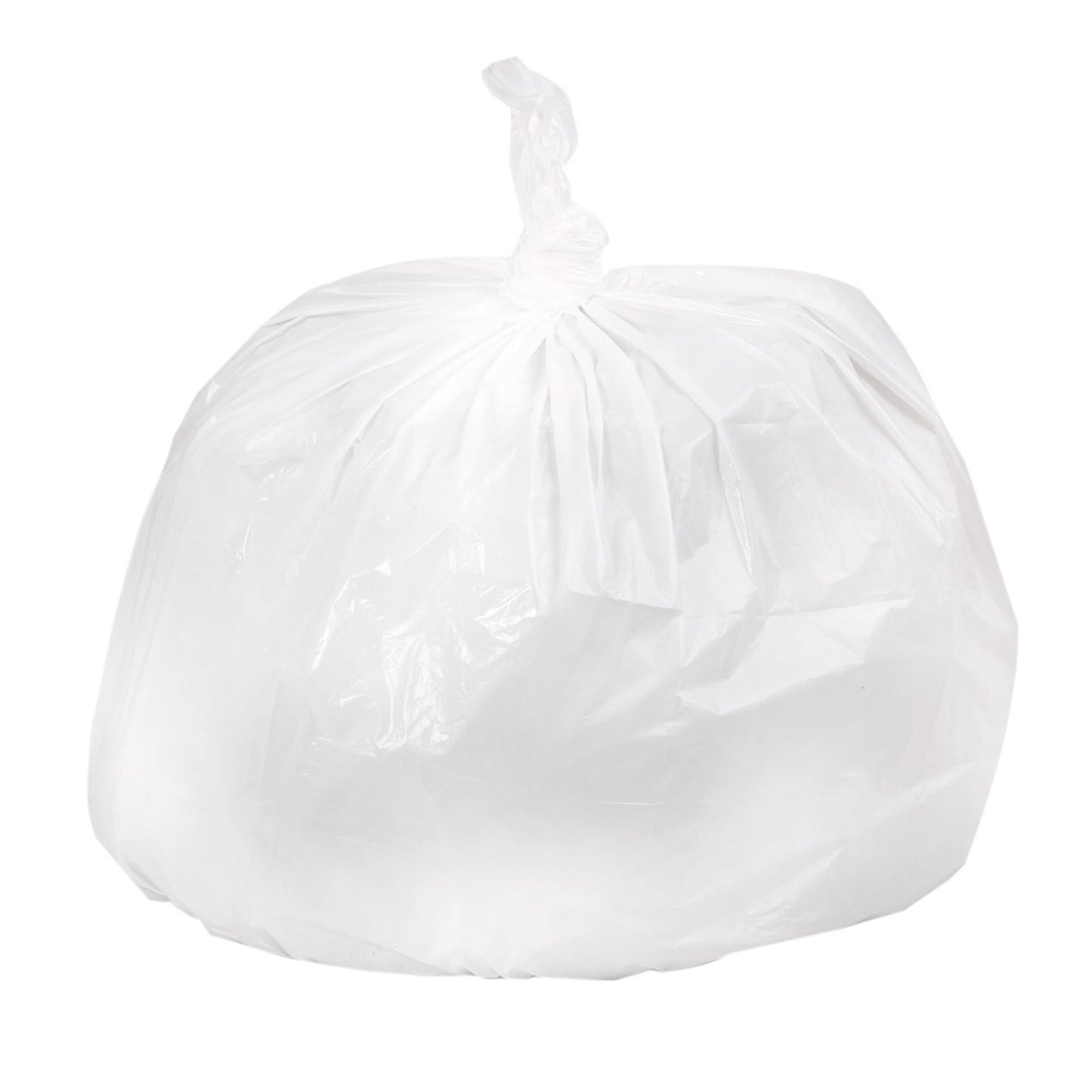 Colonial Bag Tuf Trash Bag 33 gal. White LLDPE 0.75 mil 33 X 39 Inch X-Seal Bottom Coreless Roll (1002823_RL)